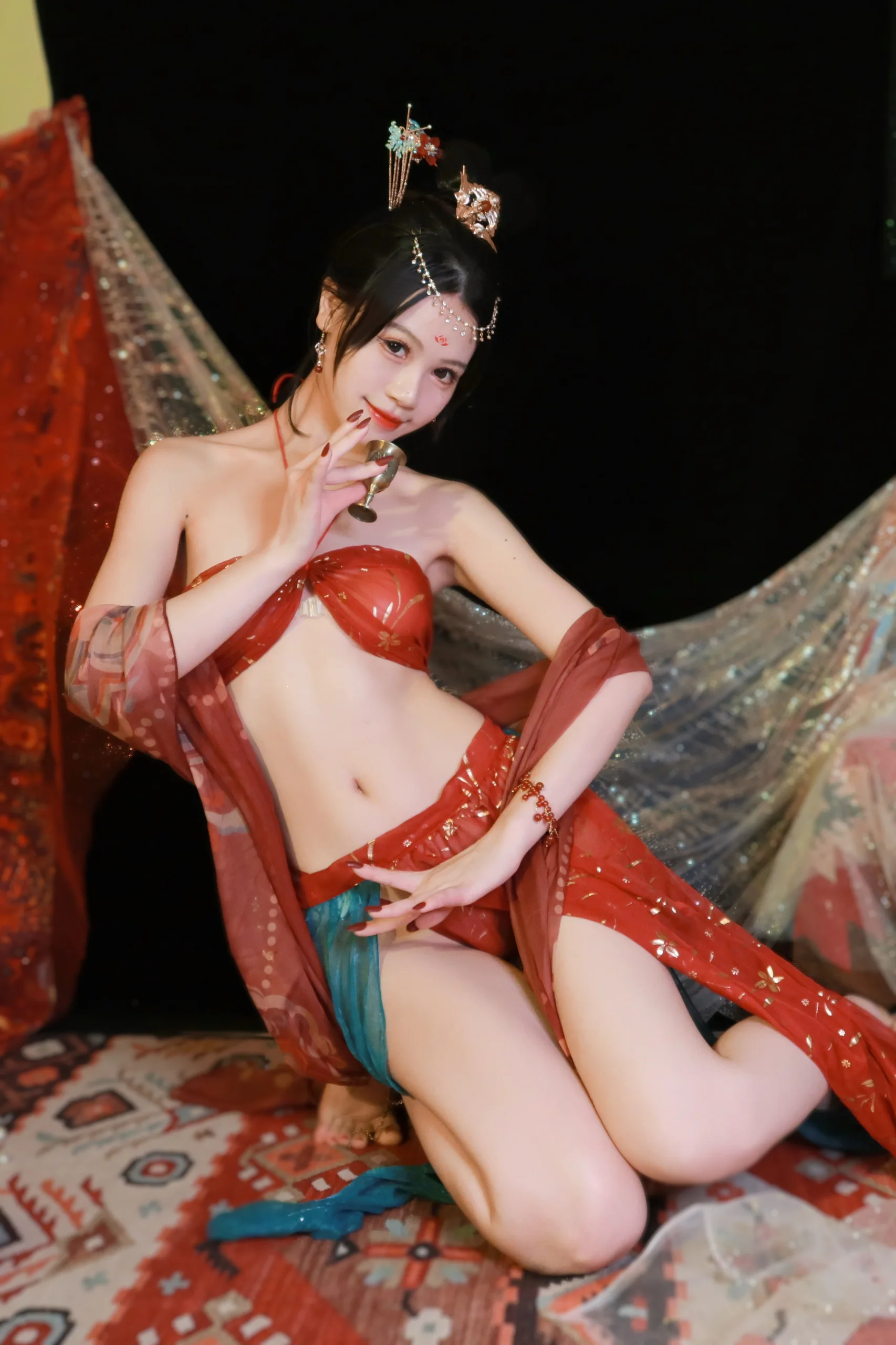 星黛鹿鹿i(千反田鹿子) 敦煌舞姬 - 第17张写真大图