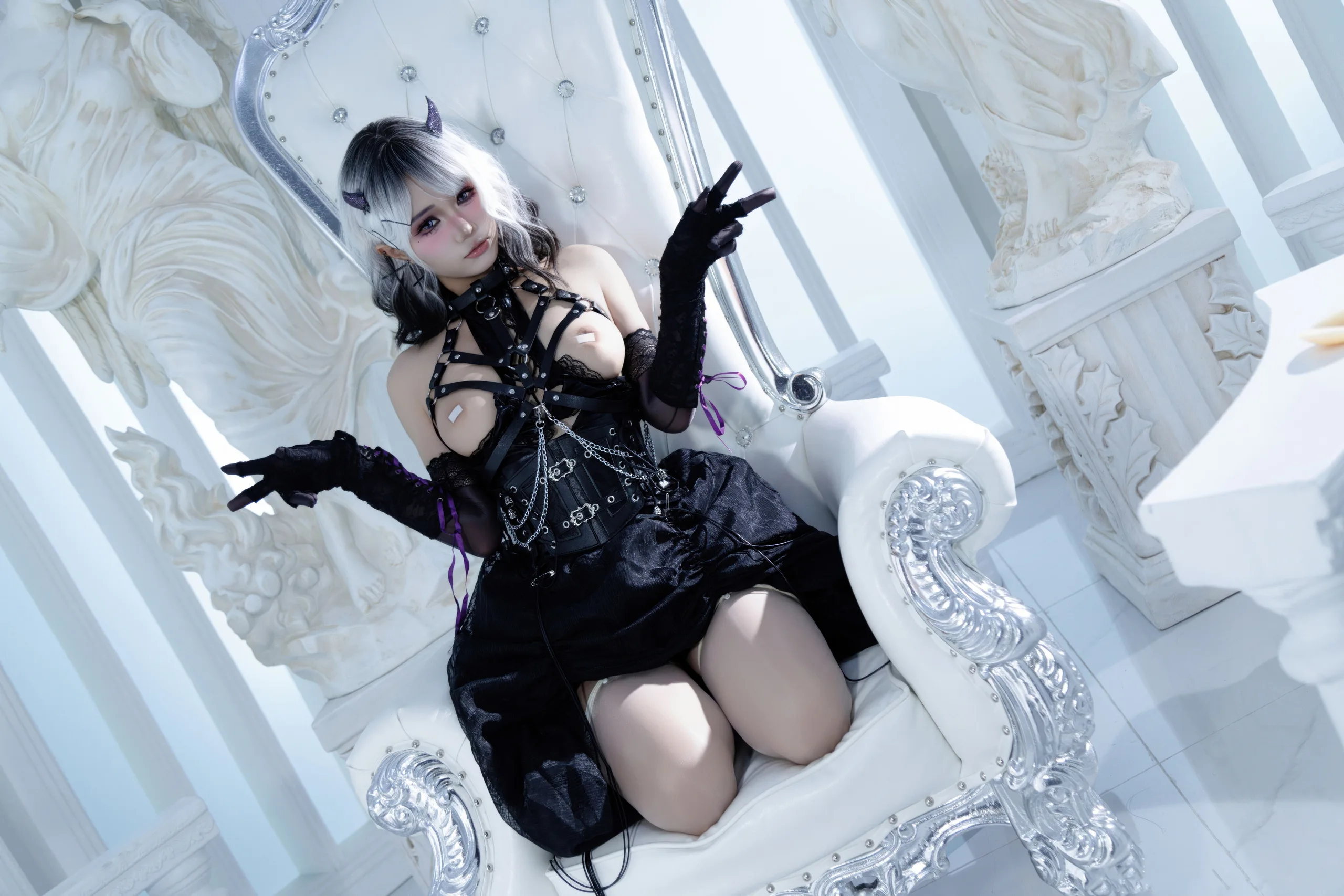 柒柒要乖哦 魔女盛宴 - 第39张写真大图