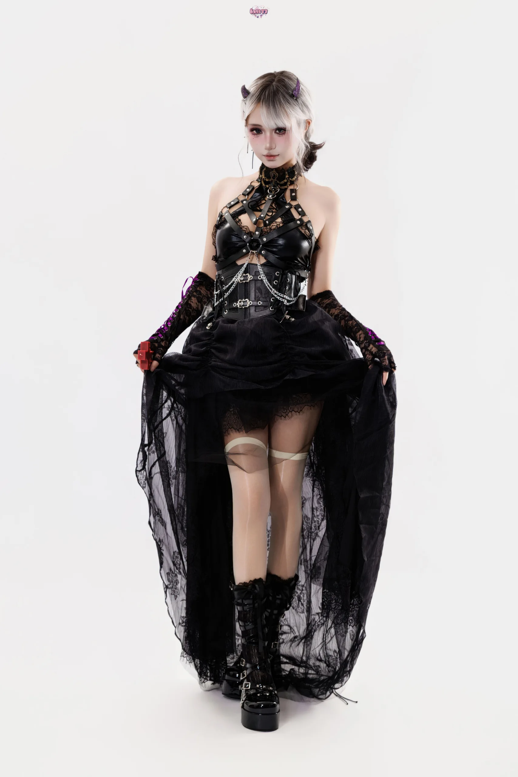 柒柒要乖哦 魔女盛宴 - 第47张写真大图