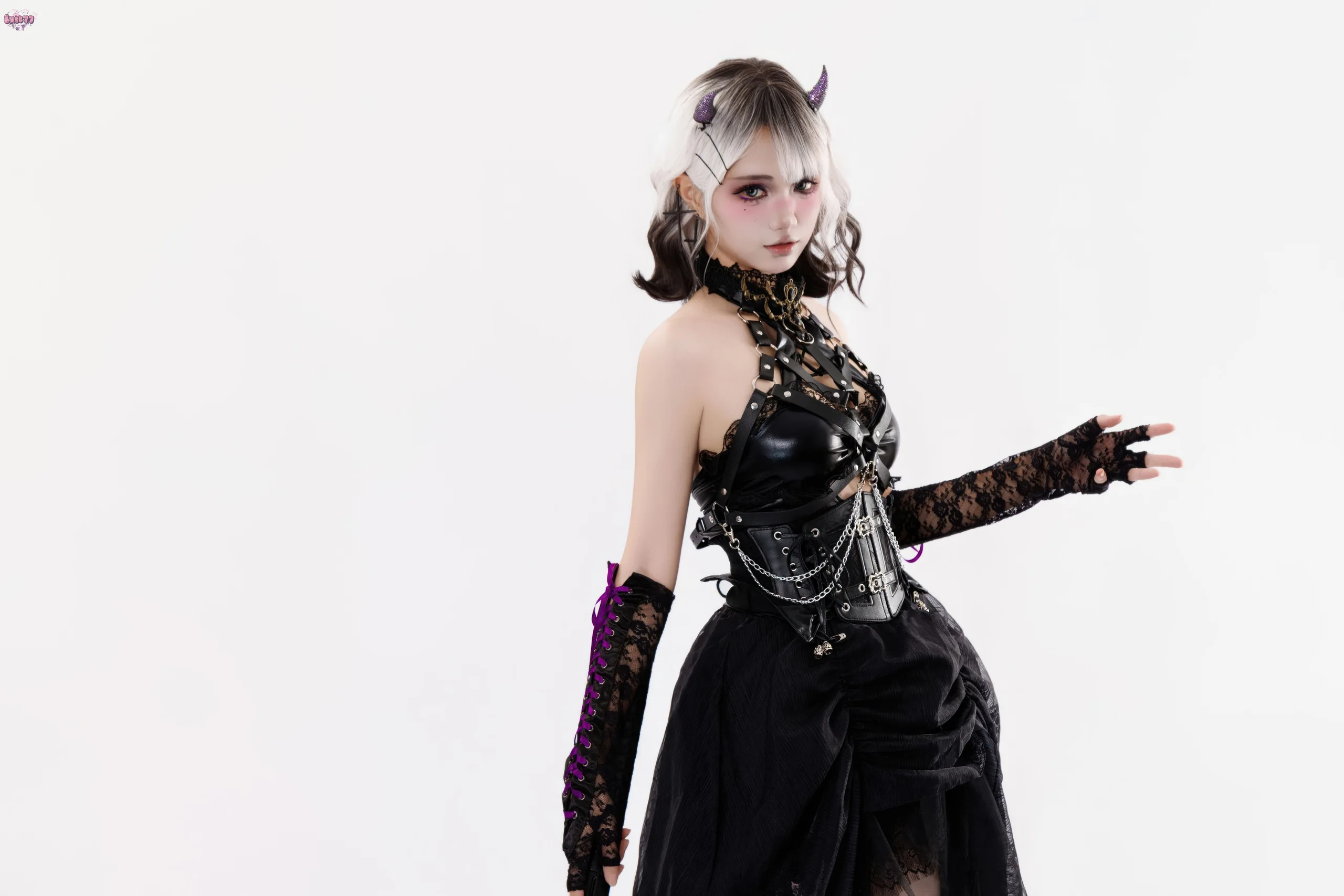 柒柒要乖哦 魔女盛宴 - 第52张写真大图