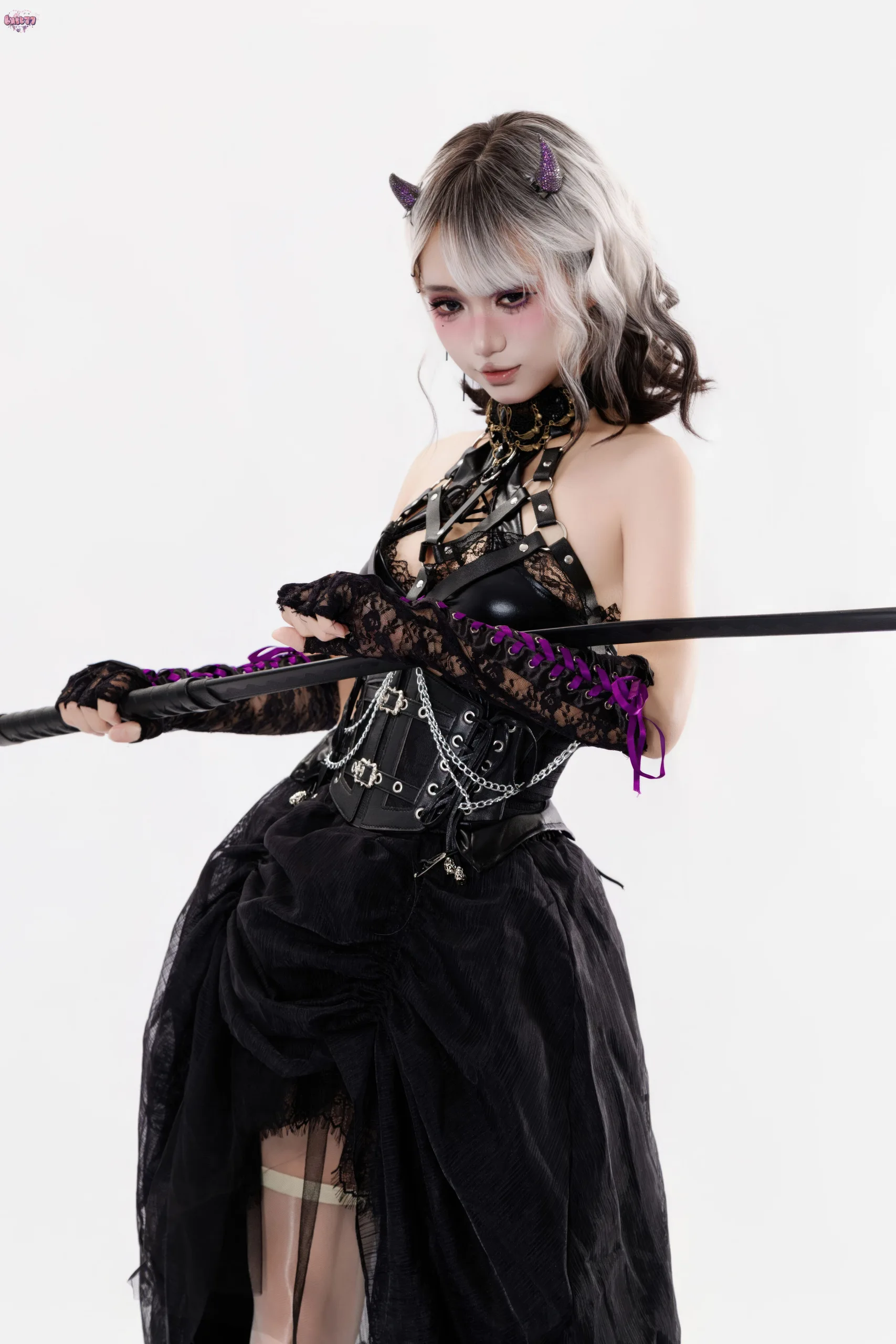 柒柒要乖哦 魔女盛宴 - 第54张写真大图