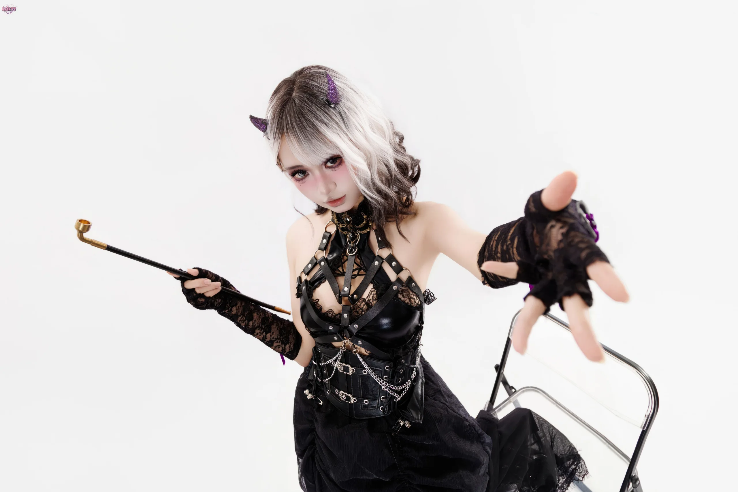 柒柒要乖哦 魔女盛宴 - 第58张写真大图