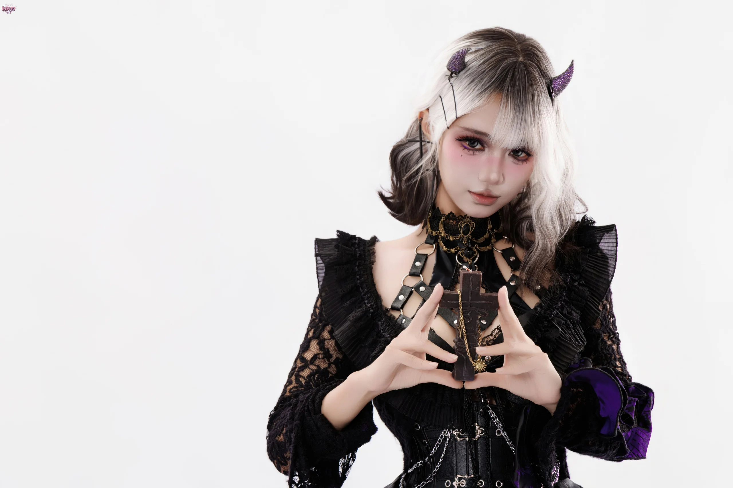 柒柒要乖哦 魔女盛宴 - 第62张写真大图