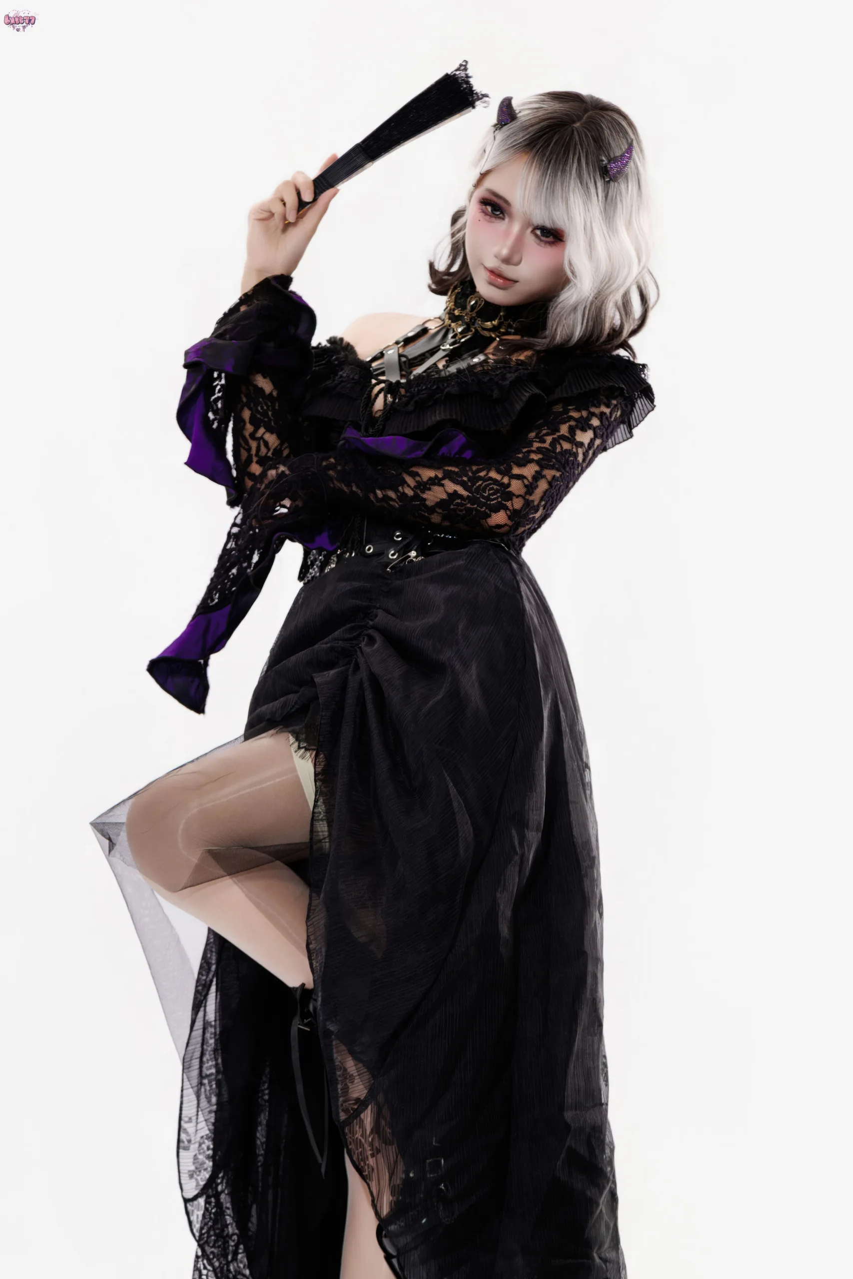 柒柒要乖哦 魔女盛宴 - 第84张写真大图