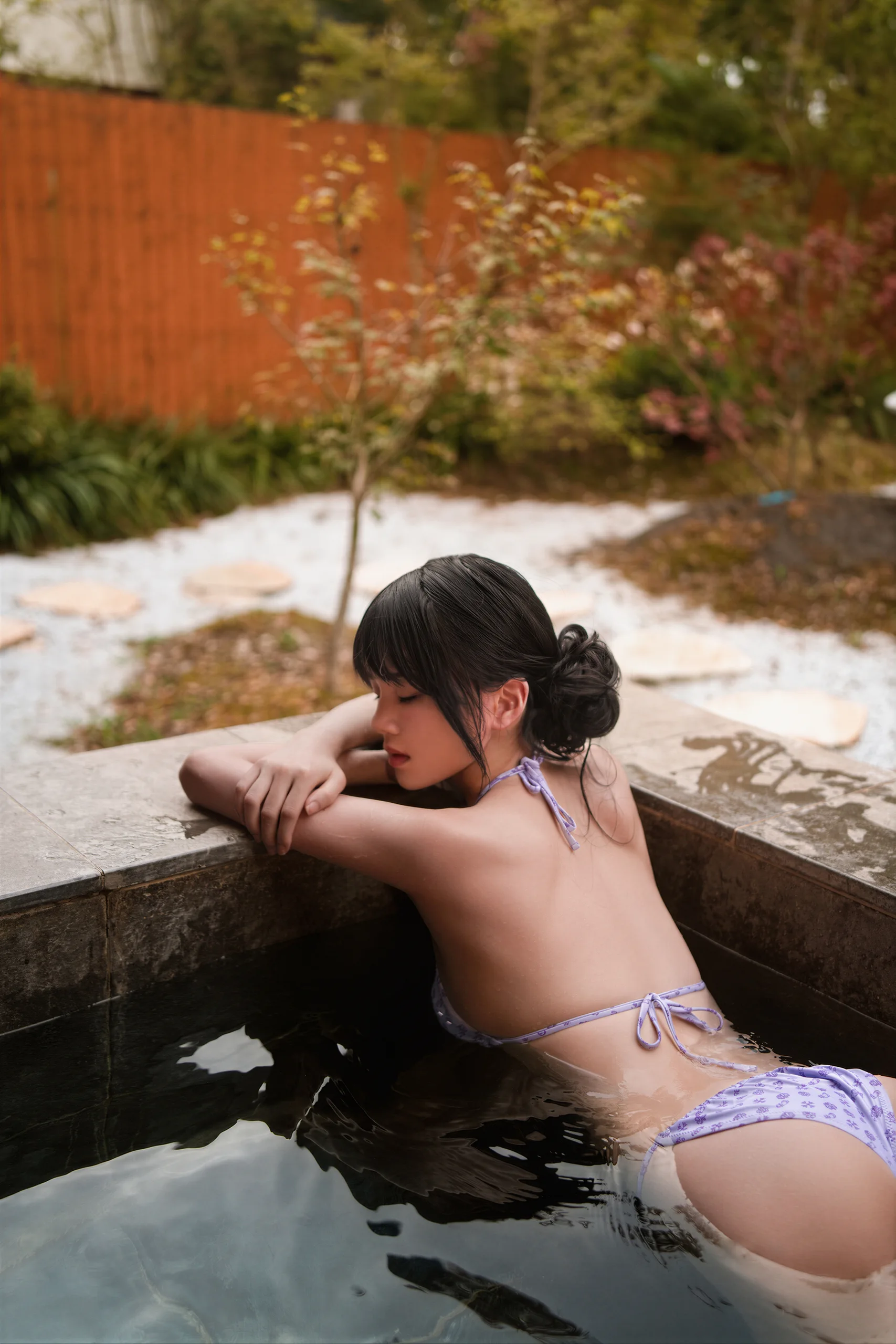 桜桃喵 紫色韵味 - 第12张写真大图
