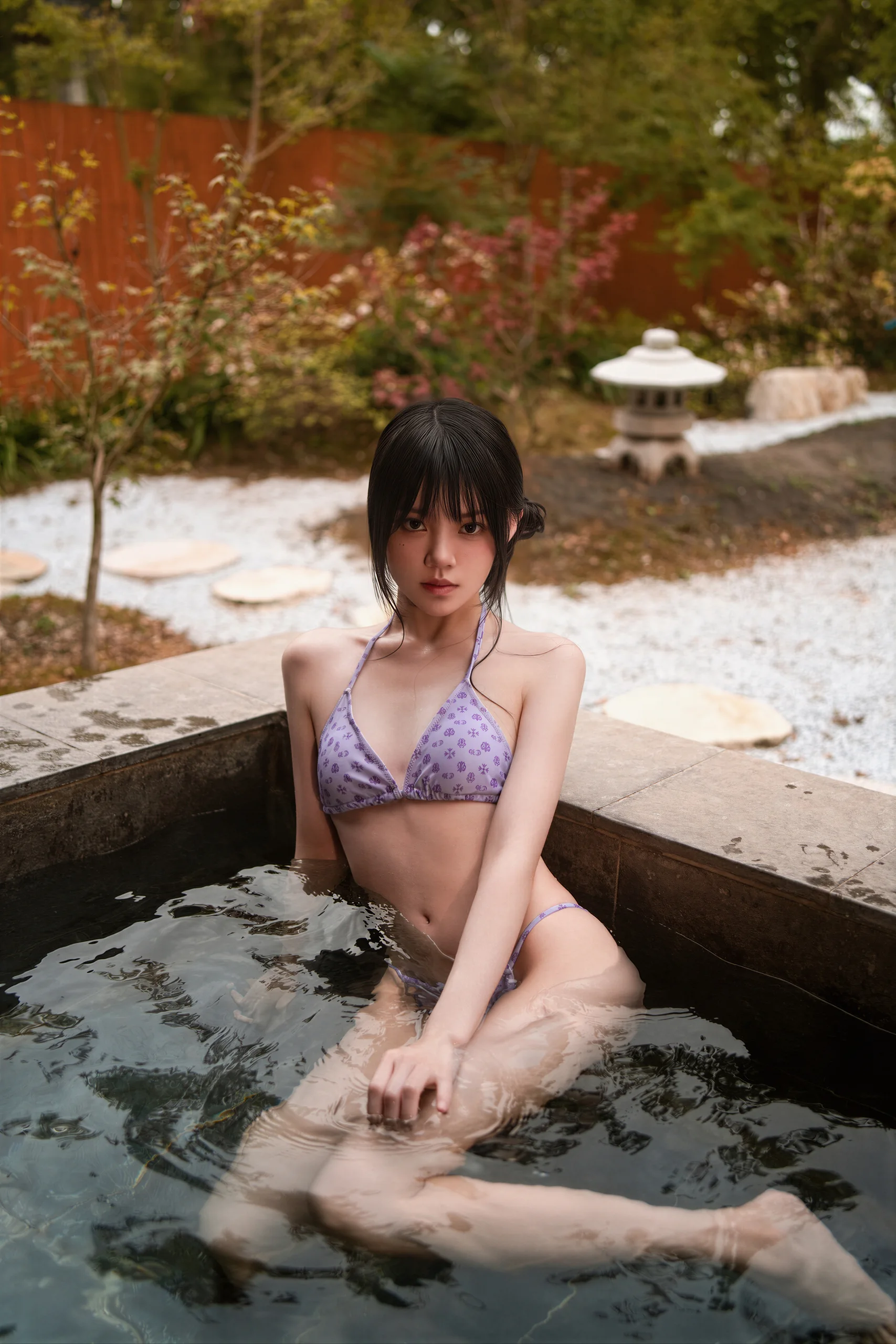 桜桃喵 紫色韵味 - 第8张写真大图