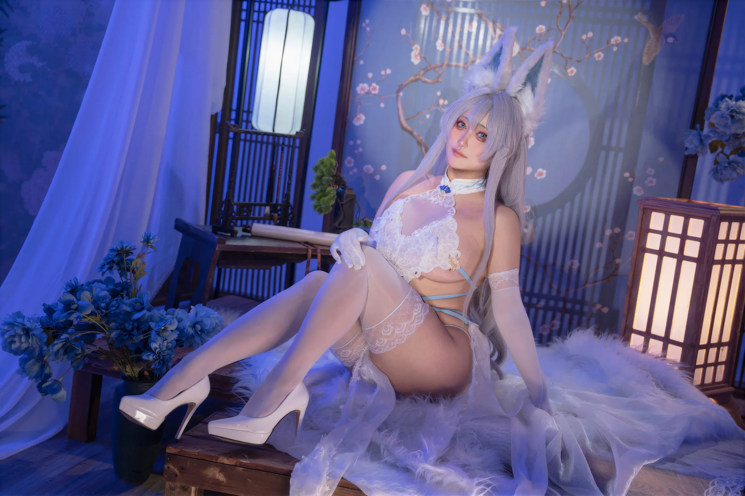 洛璃 LoLiSAMA 碧蓝航线 信浓·相融一梦 - 第14张写真大图