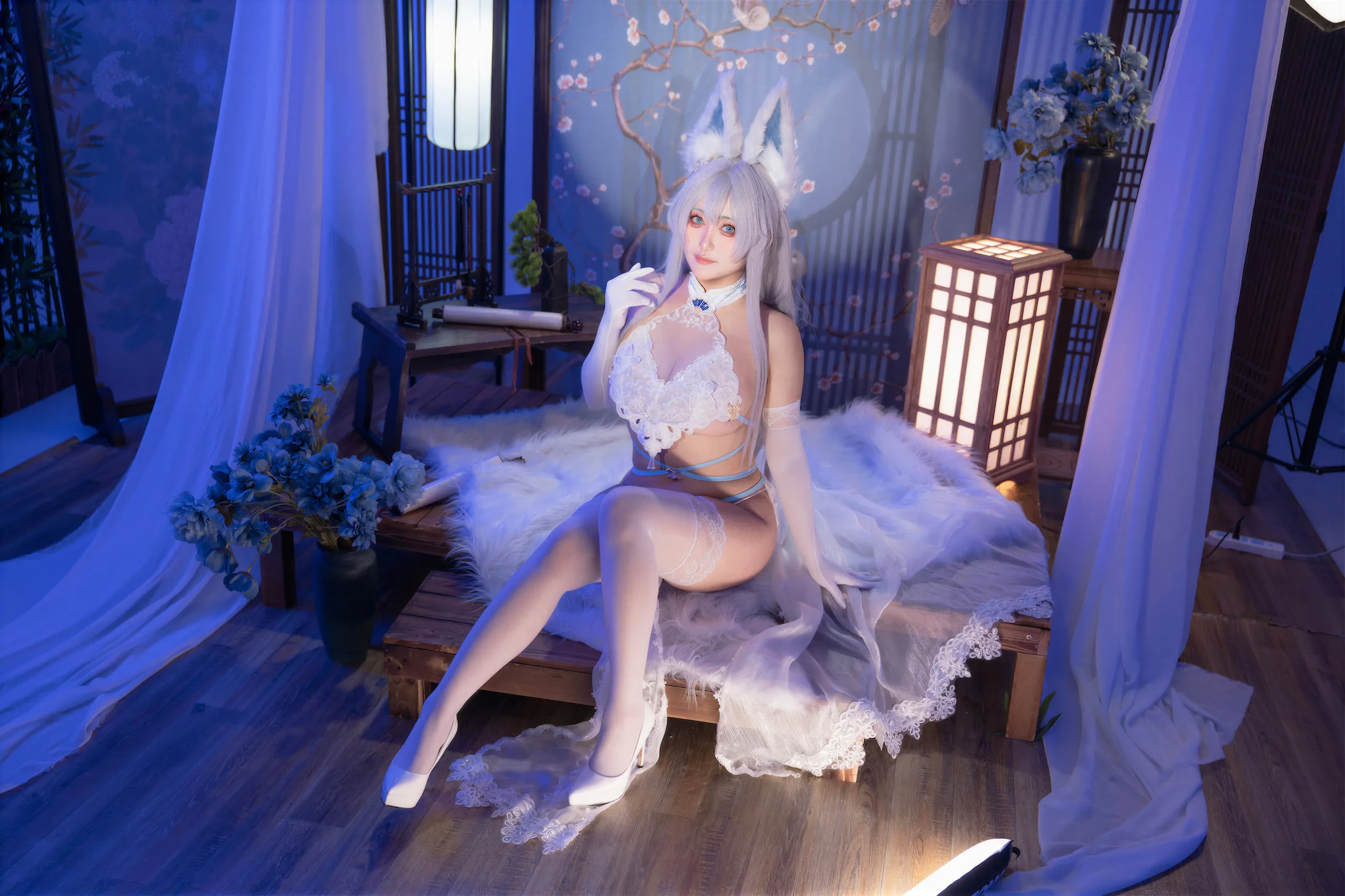 洛璃 LoLiSAMA 碧蓝航线 信浓·相融一梦 - 第2张写真大图