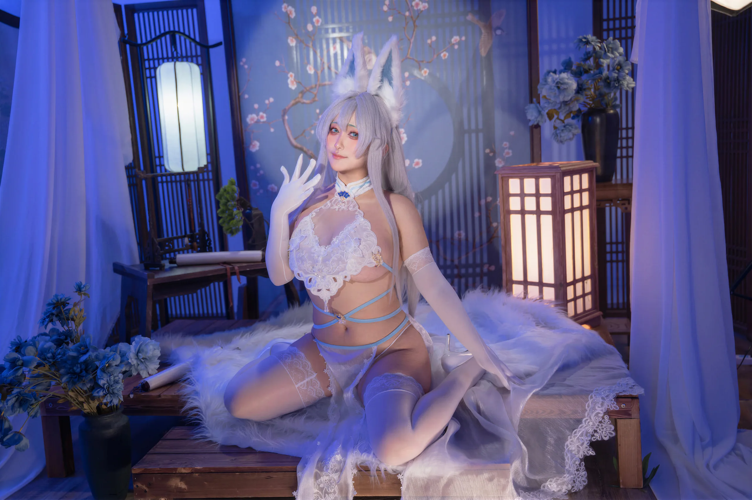 洛璃 LoLiSAMA 碧蓝航线 信浓·相融一梦 - 第21张写真大图