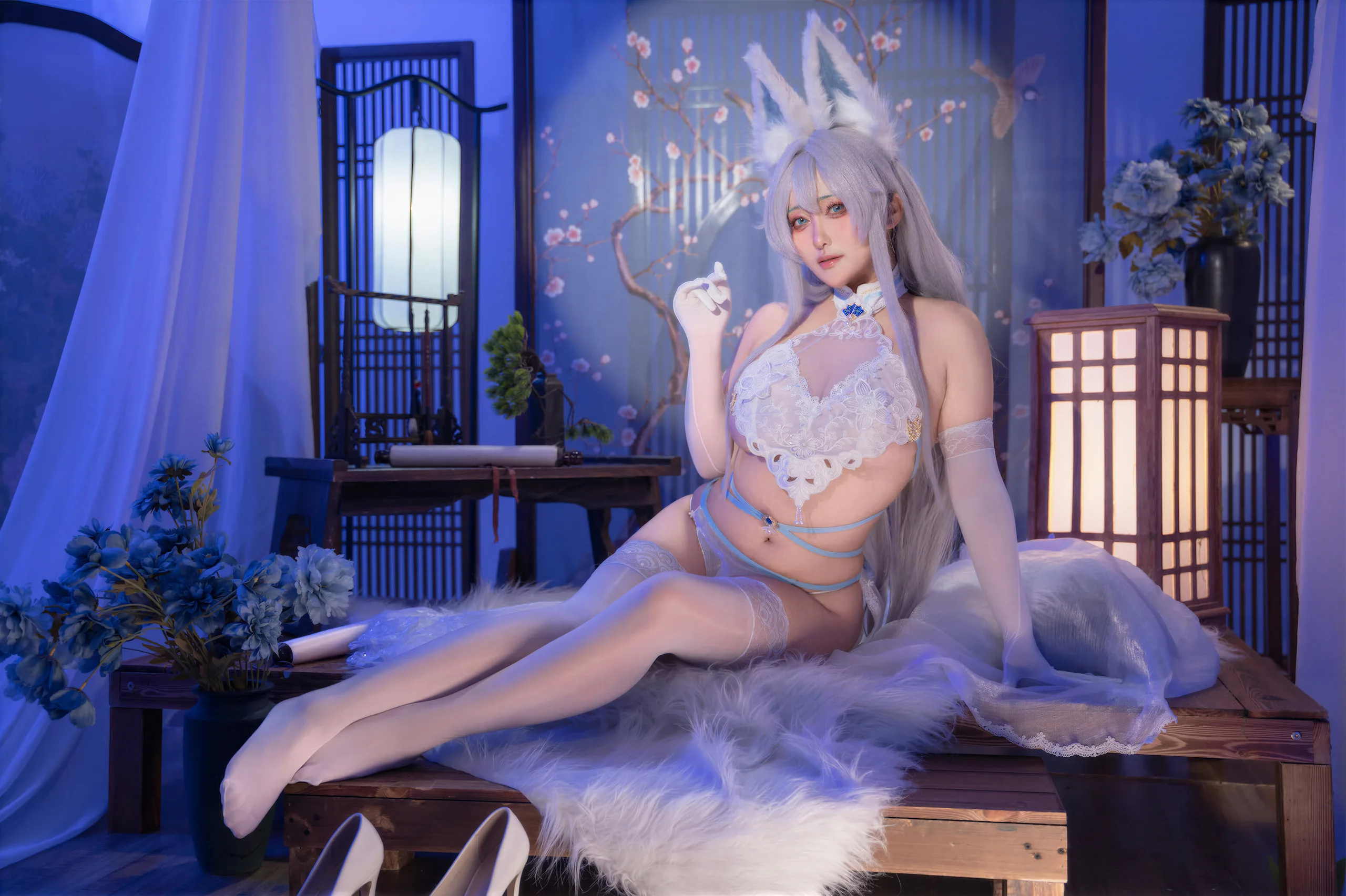 洛璃 LoLiSAMA 碧蓝航线 信浓·相融一梦 - 第35张写真大图
