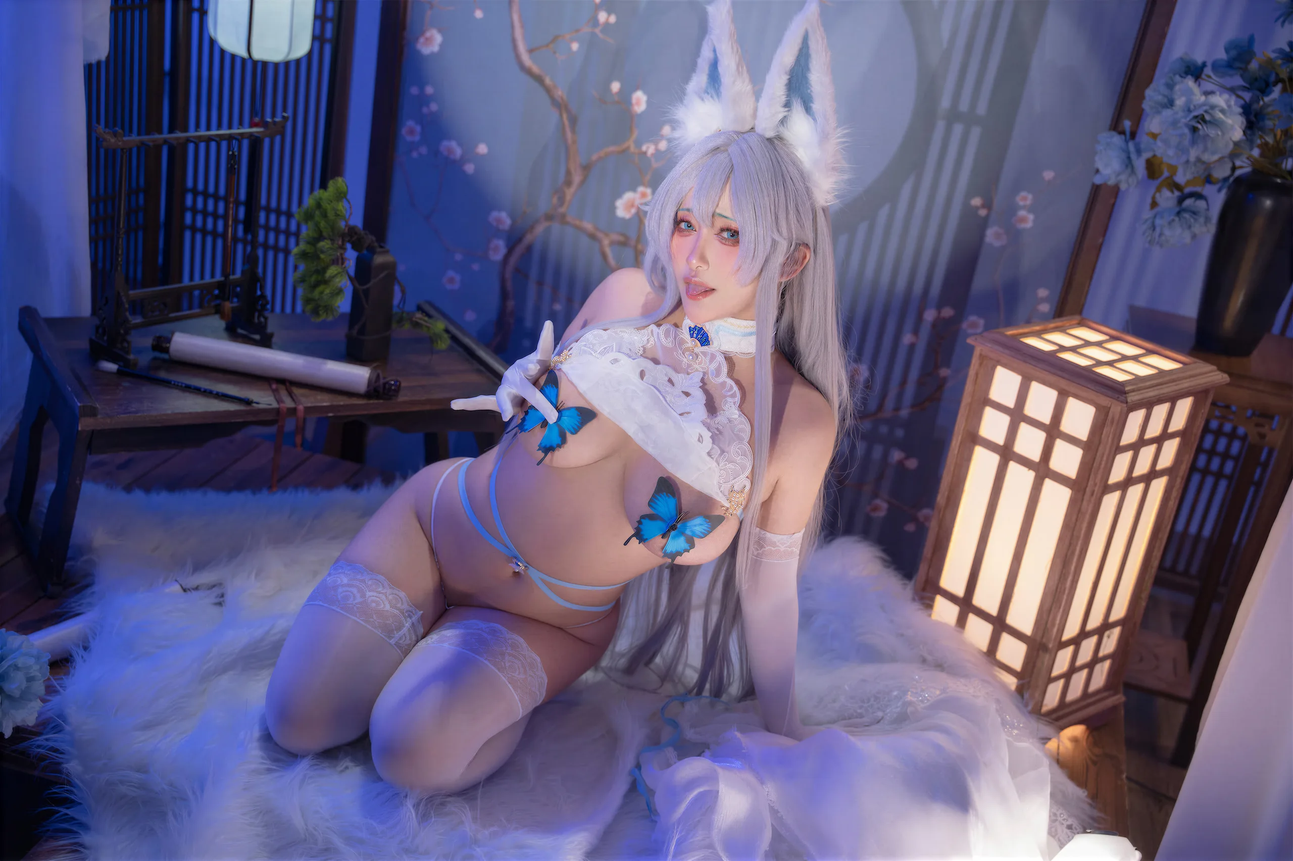 洛璃 LoLiSAMA 碧蓝航线 信浓·相融一梦 - 第56张写真大图