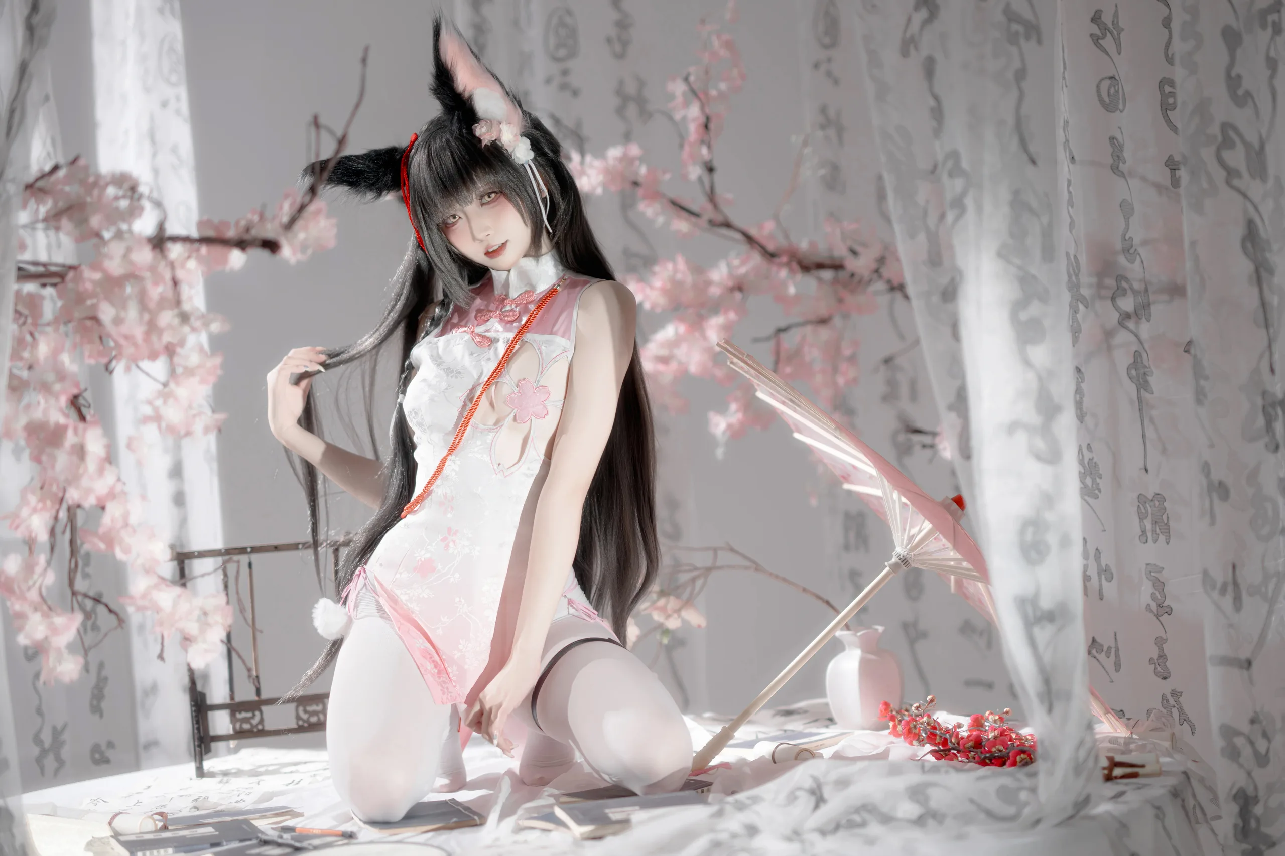 纸悦Etsu_ko 碧蓝航线 长门旗袍 - 第19张写真大图