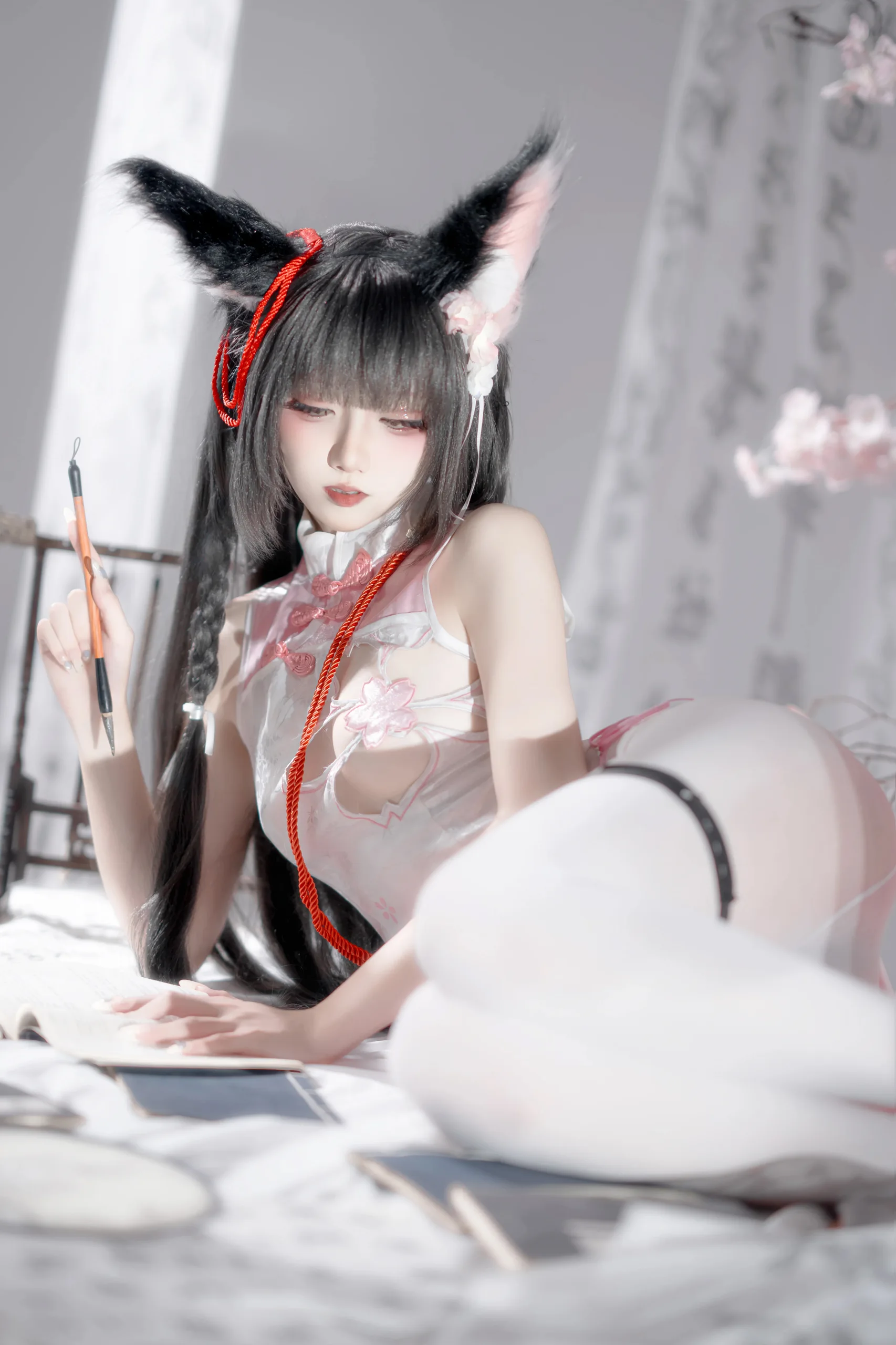 纸悦Etsu_ko 碧蓝航线 长门旗袍 - 第20张写真大图
