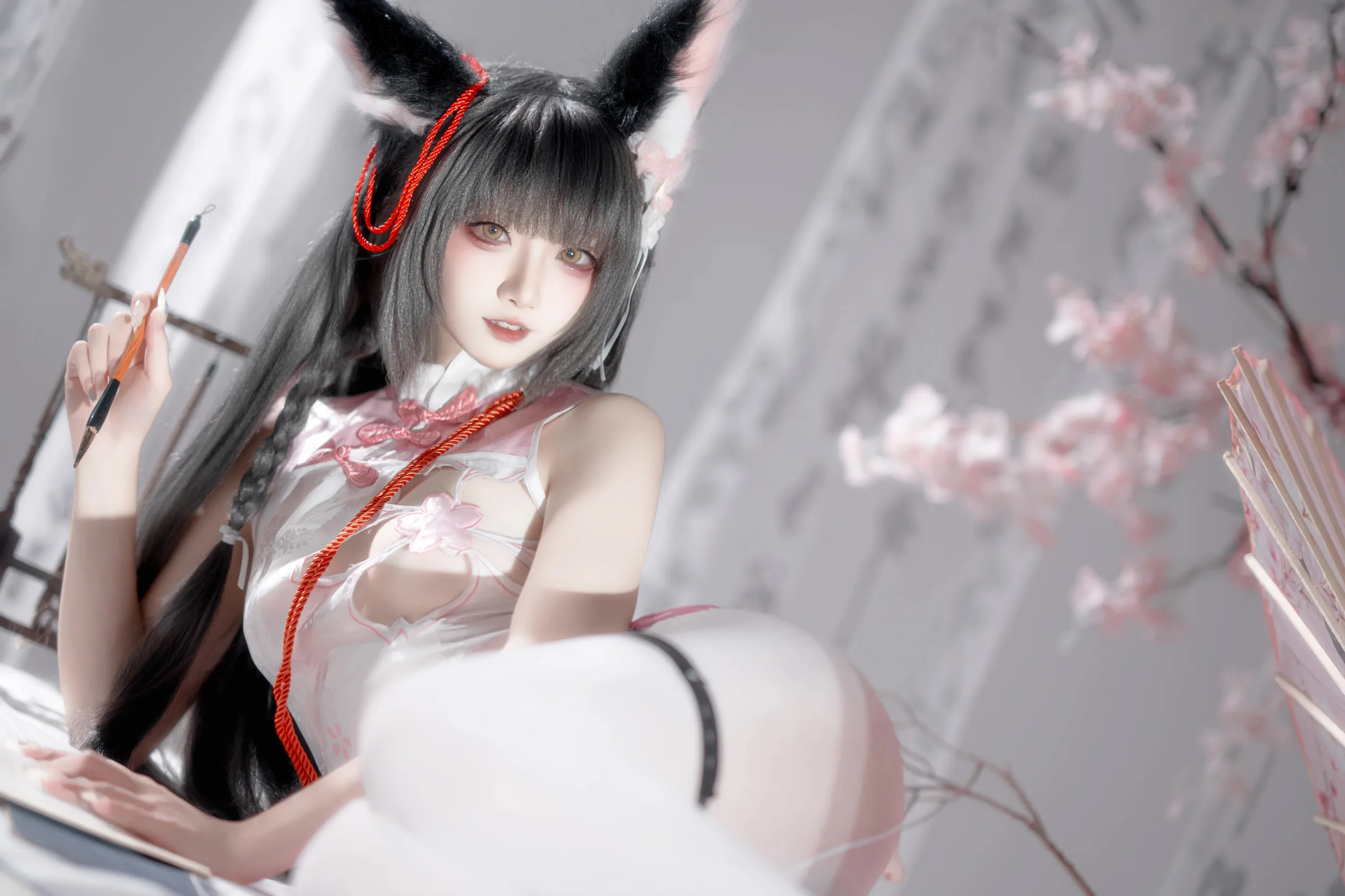 纸悦Etsu_ko 碧蓝航线 长门旗袍 - 第21张写真大图