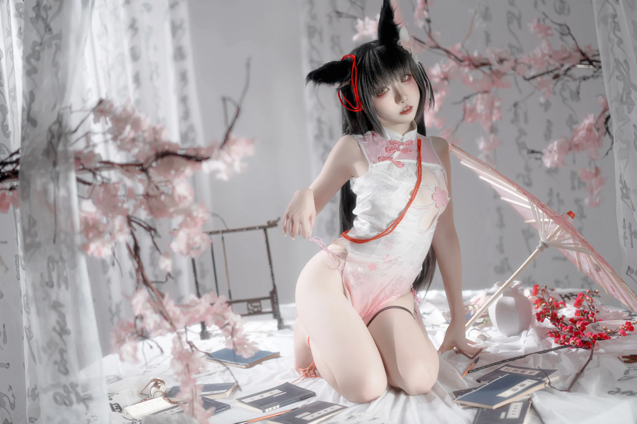 纸悦Etsu_ko 碧蓝航线 长门旗袍 - 第32张写真大图