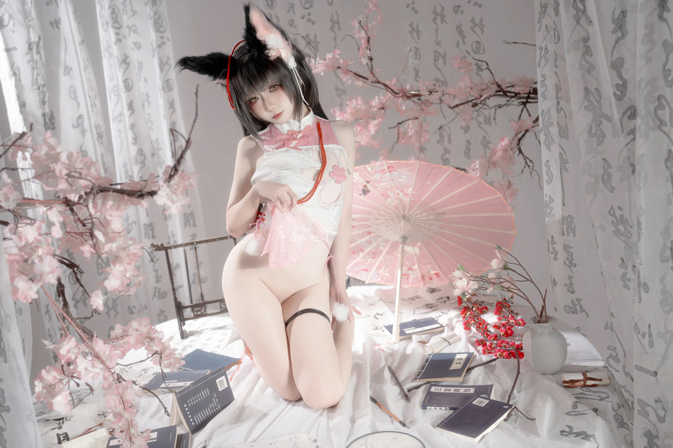 纸悦Etsu_ko 碧蓝航线 长门旗袍 - 第55张写真大图