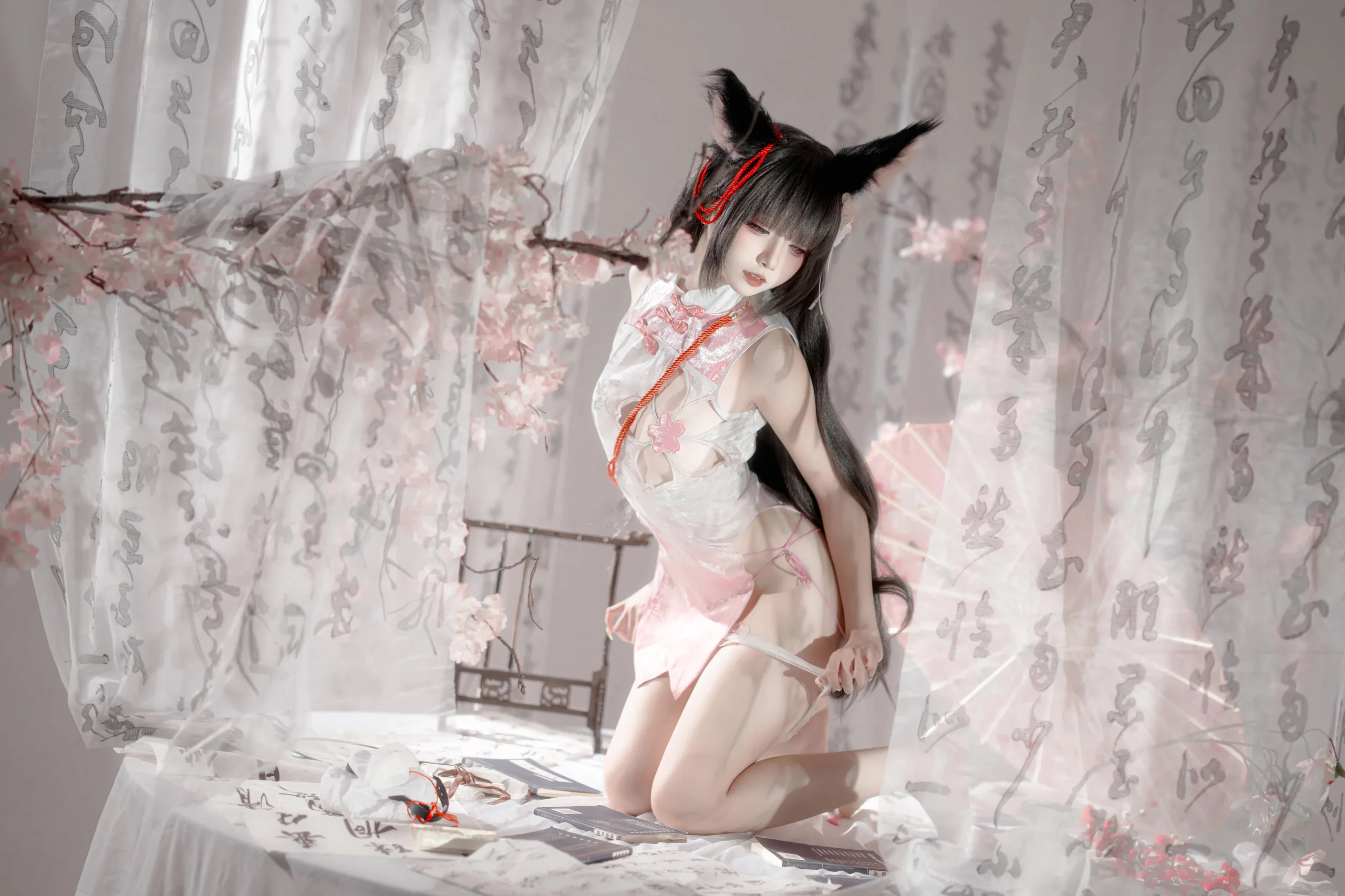 纸悦Etsu_ko 碧蓝航线 长门旗袍 - 第60张写真大图