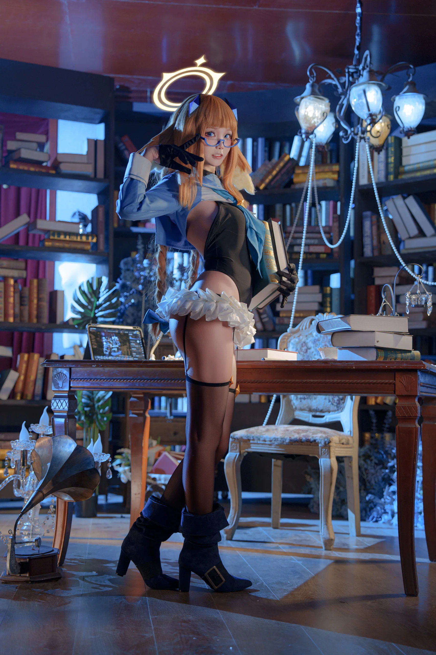 艾西Aiwest 蔚蓝档案 志美子 - 第19张写真大图