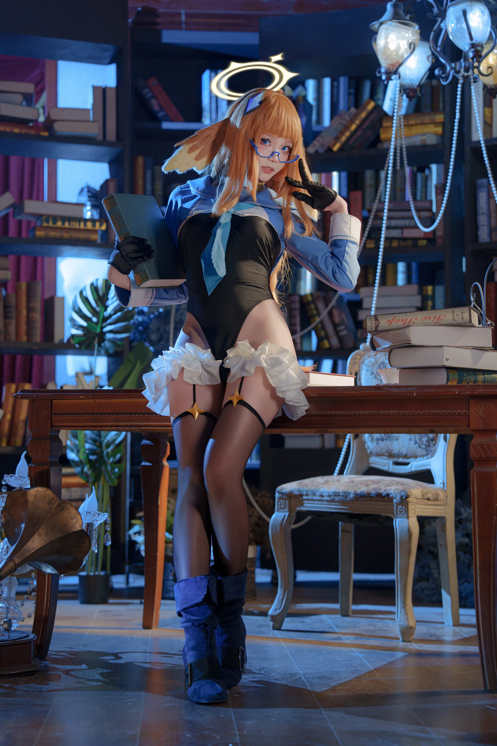 艾西Aiwest 蔚蓝档案 志美子 - 第23张写真大图