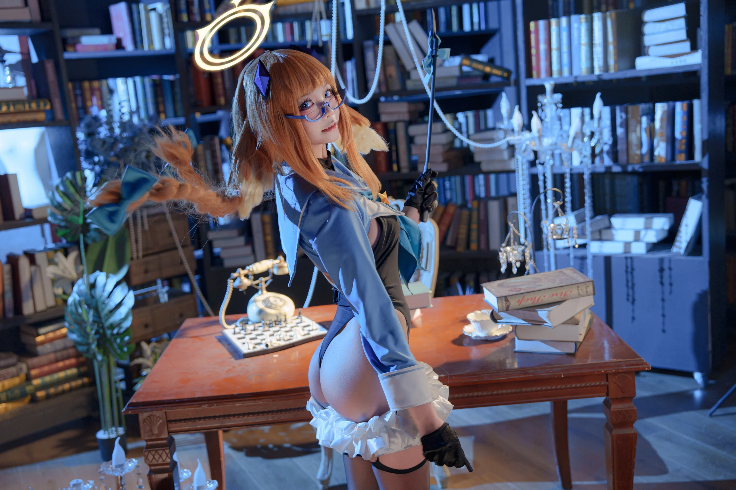 艾西Aiwest 蔚蓝档案 志美子 - 第26张写真大图