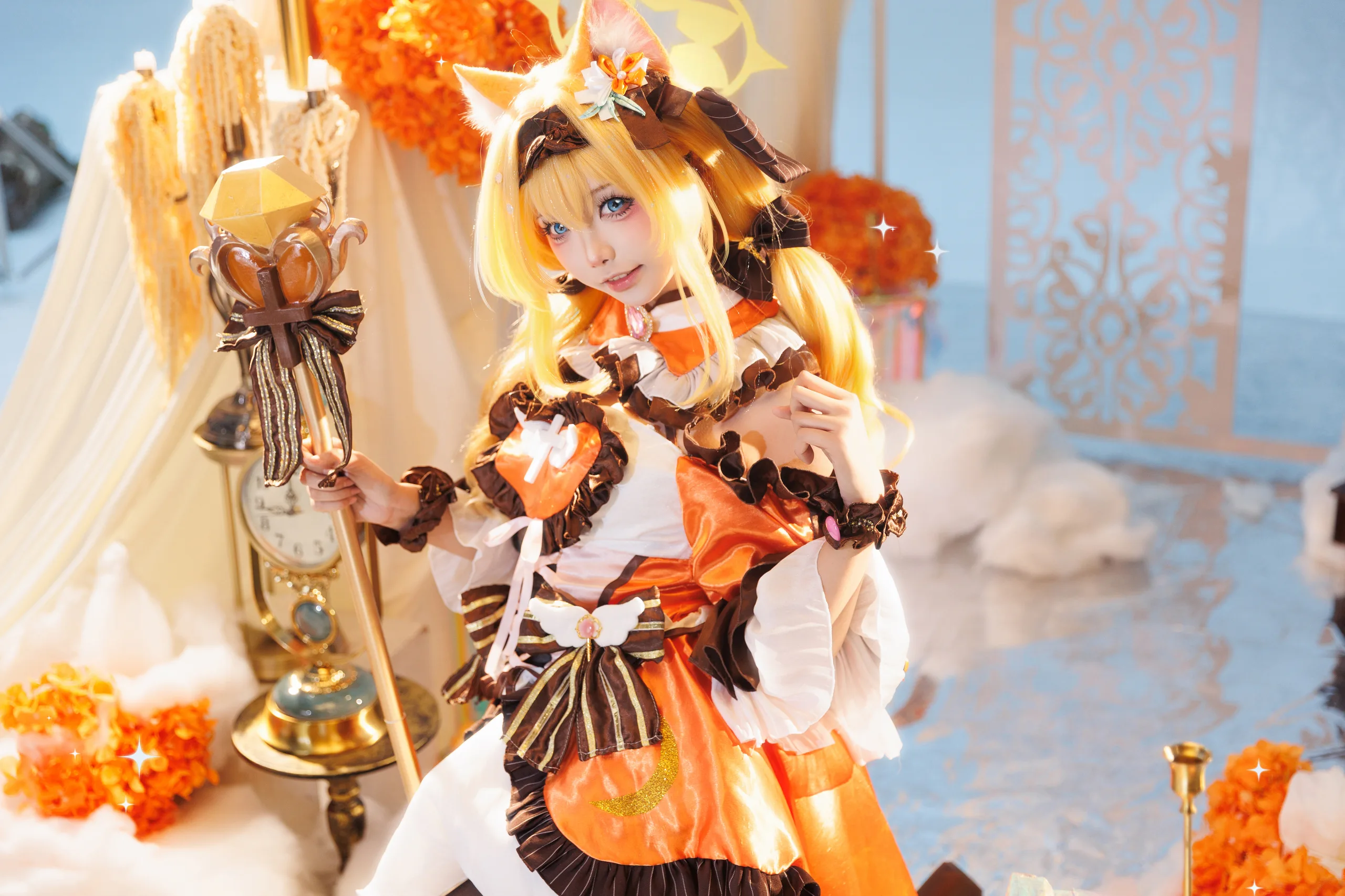 艾西Aiwest 蔚蓝档案伊落玛丽 魔法少女 - 第11张写真大图
