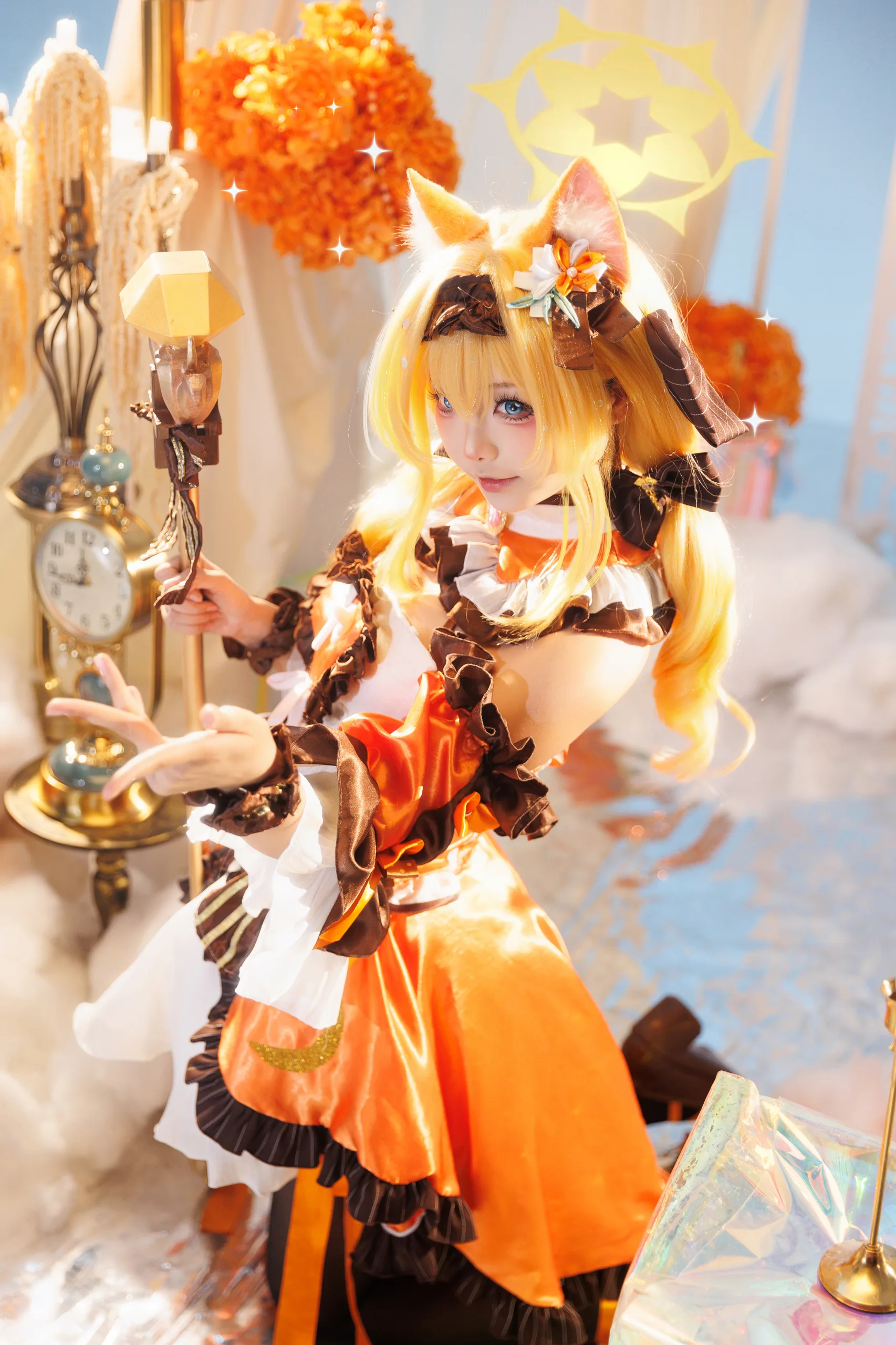 艾西Aiwest 蔚蓝档案伊落玛丽 魔法少女 - 第12张写真大图