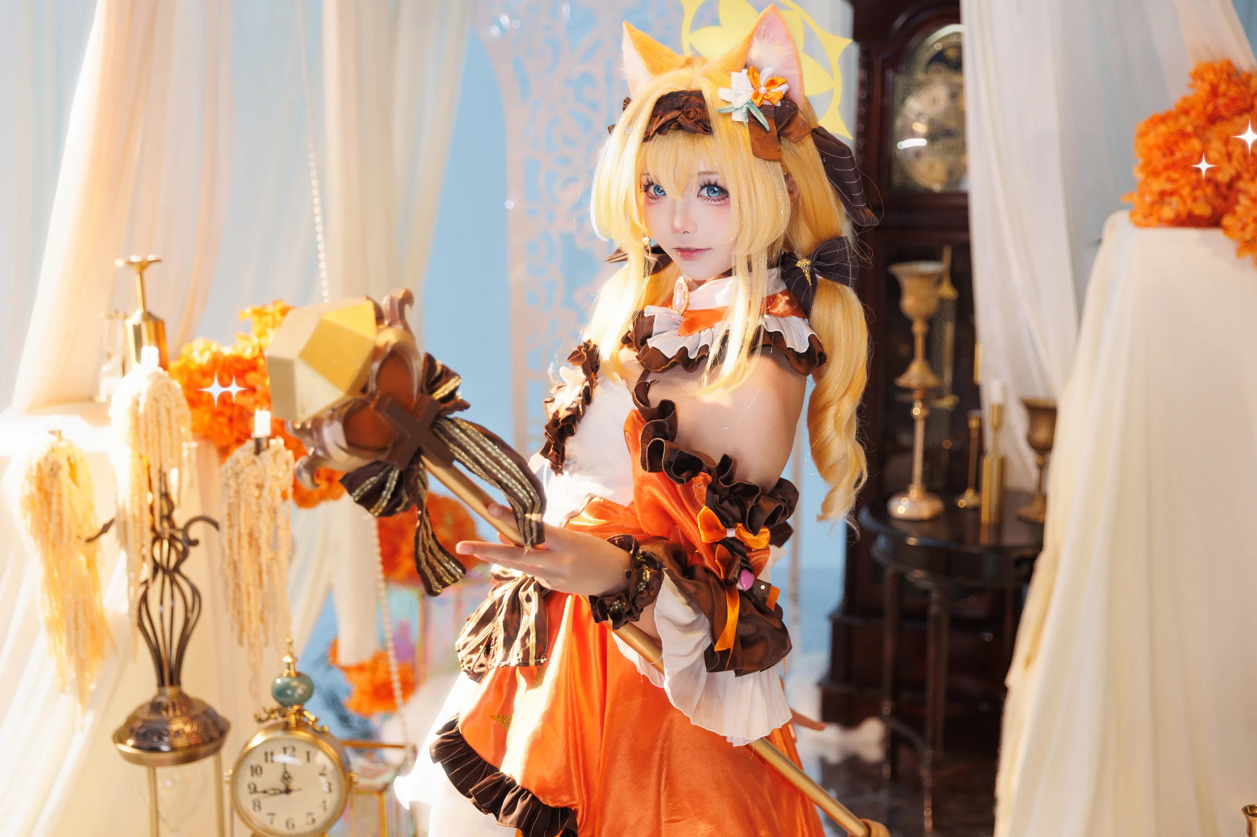 艾西Aiwest 蔚蓝档案伊落玛丽 魔法少女 - 第14张写真大图