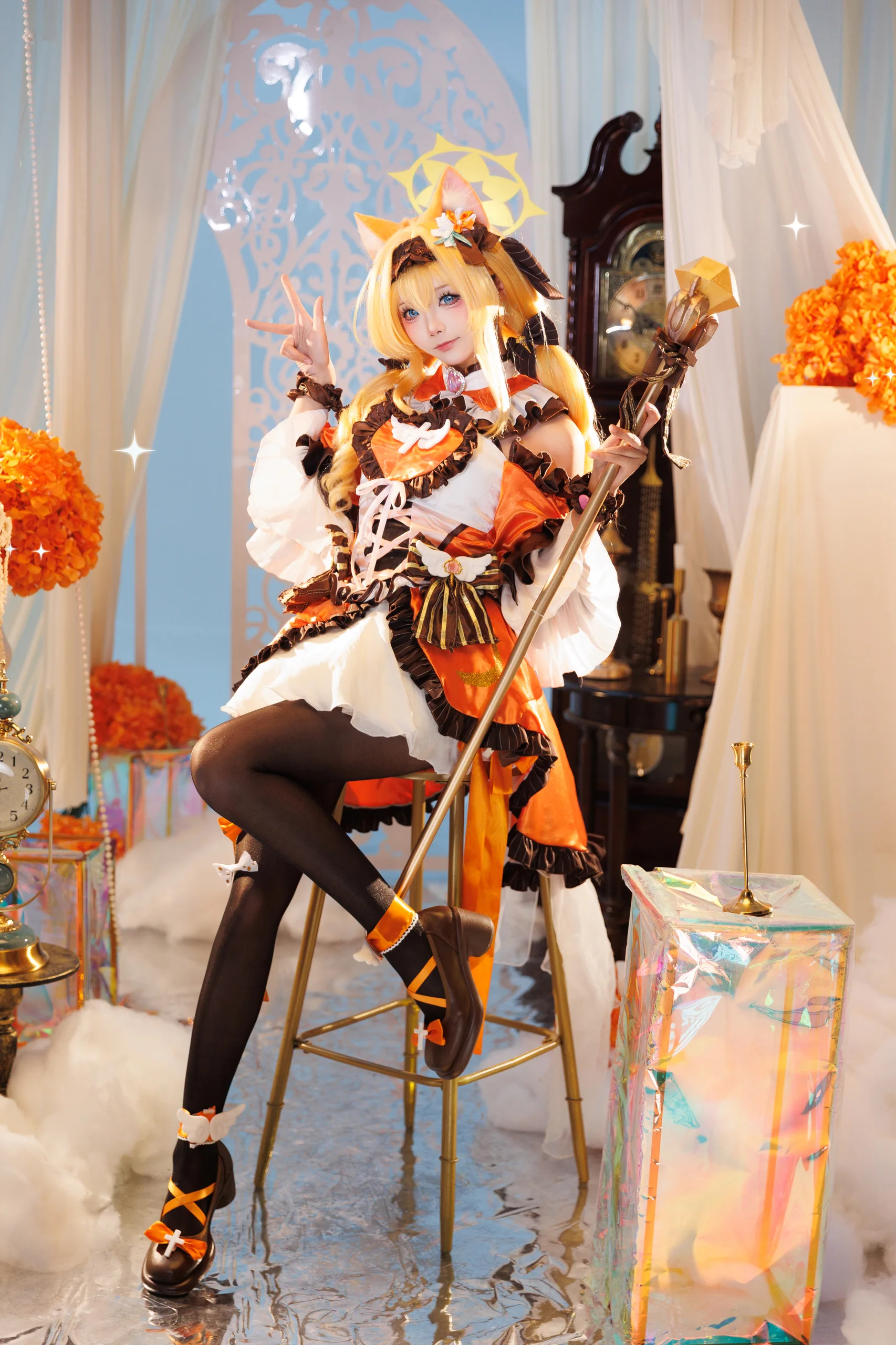 艾西Aiwest 蔚蓝档案伊落玛丽 魔法少女 - 第19张写真大图