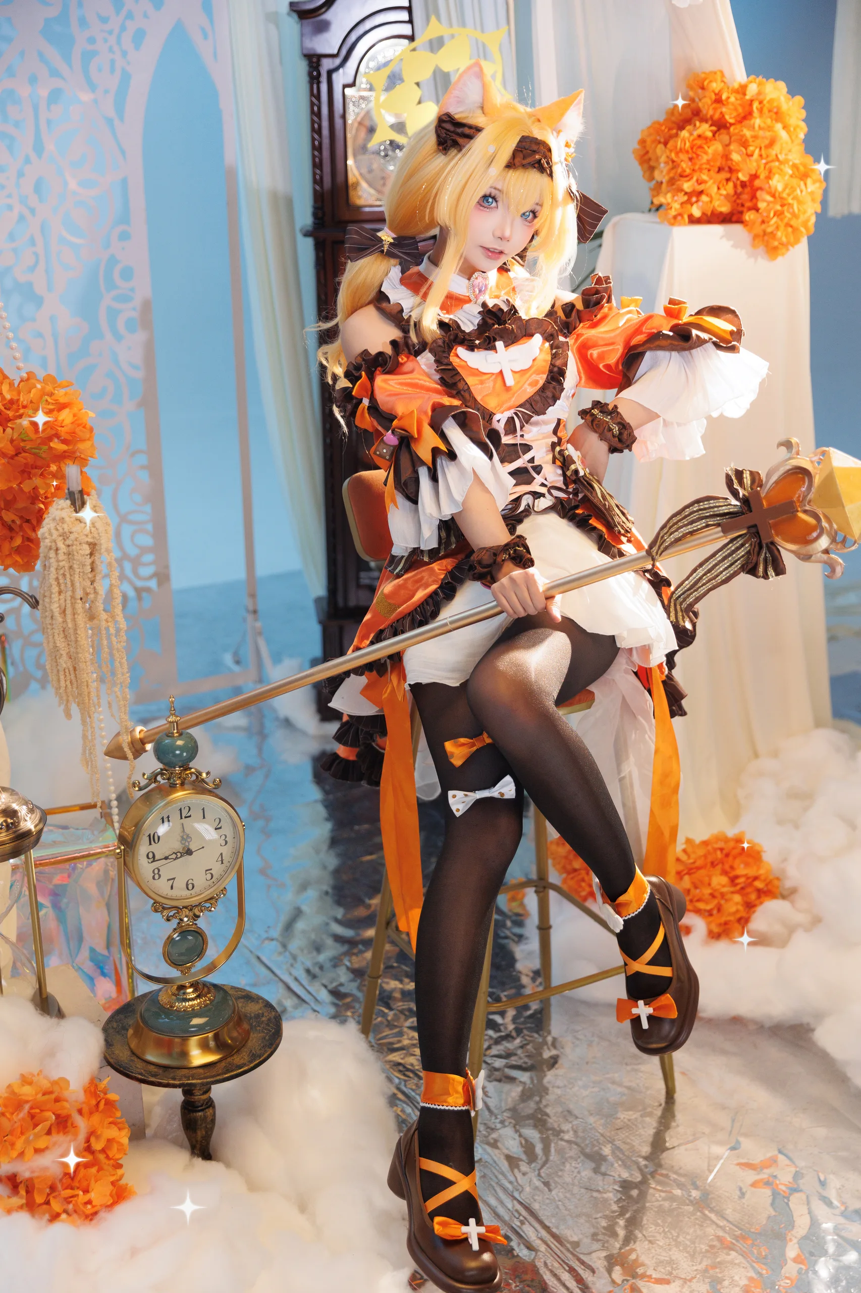 艾西Aiwest 蔚蓝档案伊落玛丽 魔法少女 - 第20张写真大图