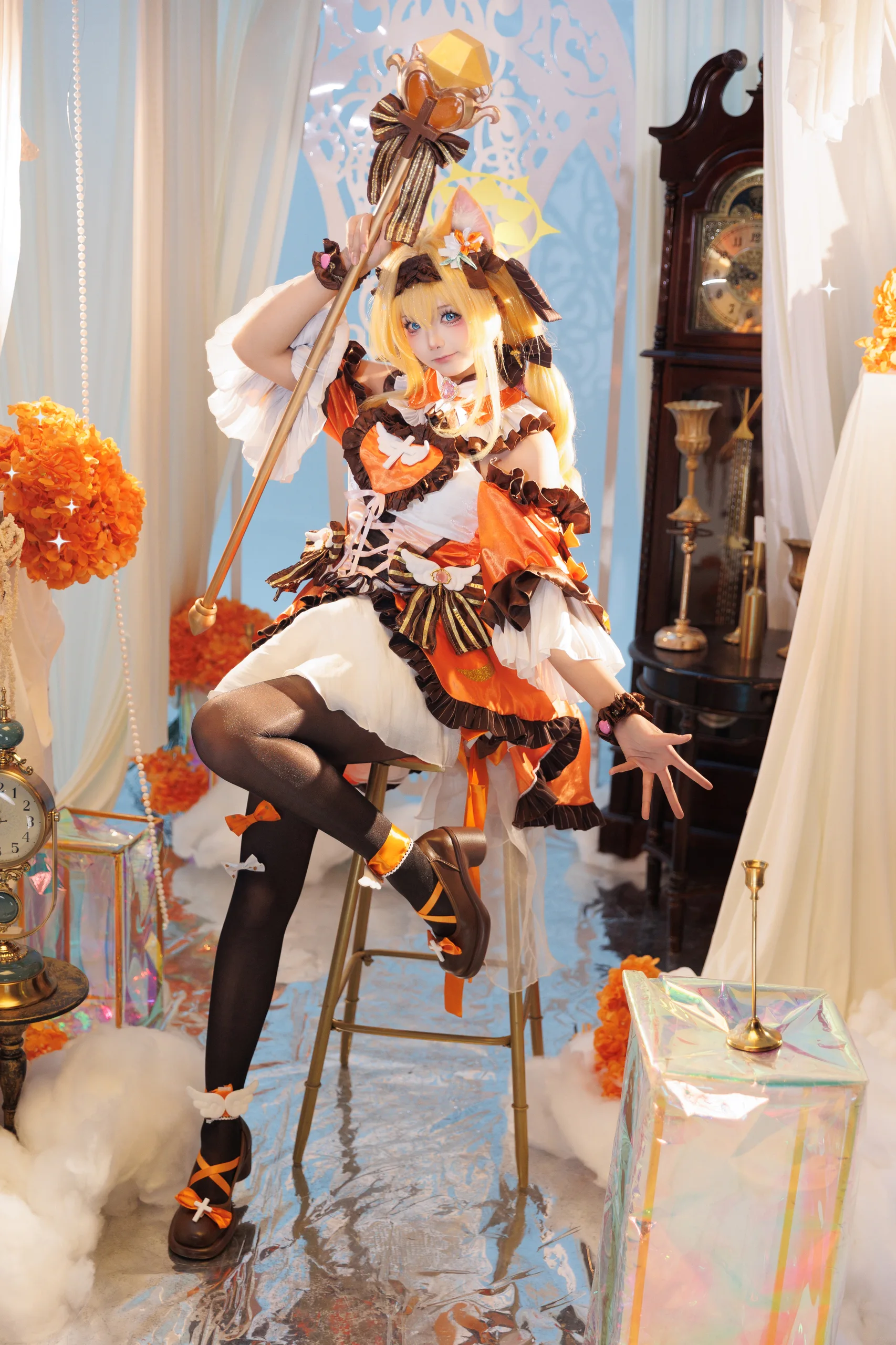 艾西Aiwest 蔚蓝档案伊落玛丽 魔法少女 - 第22张写真大图