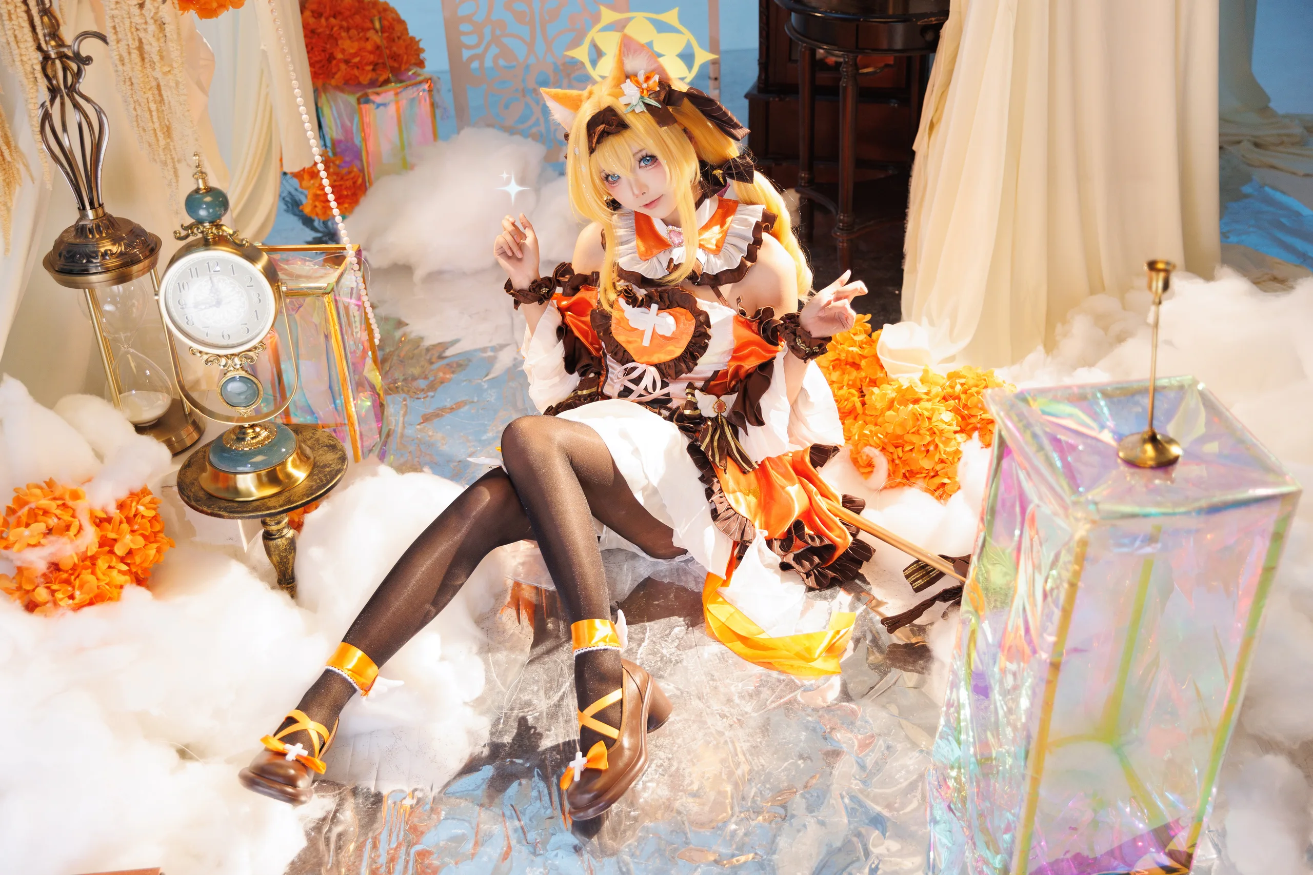 艾西Aiwest 蔚蓝档案伊落玛丽 魔法少女 - 第28张写真大图