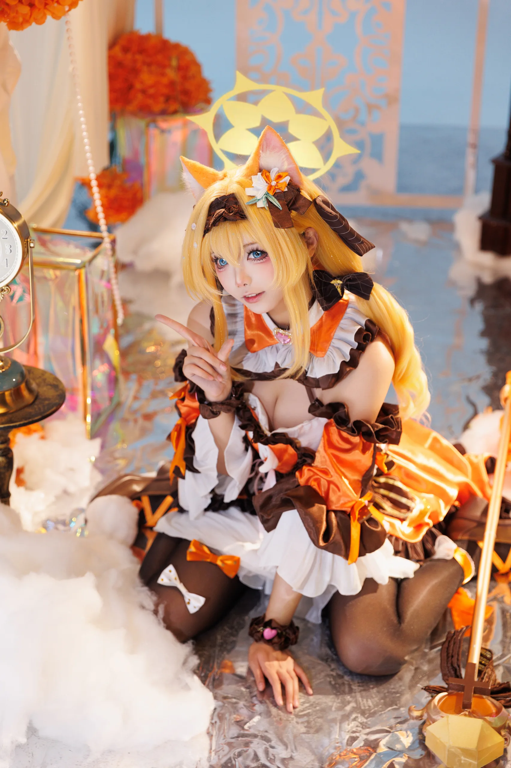 艾西Aiwest 蔚蓝档案伊落玛丽 魔法少女 - 第31张写真大图