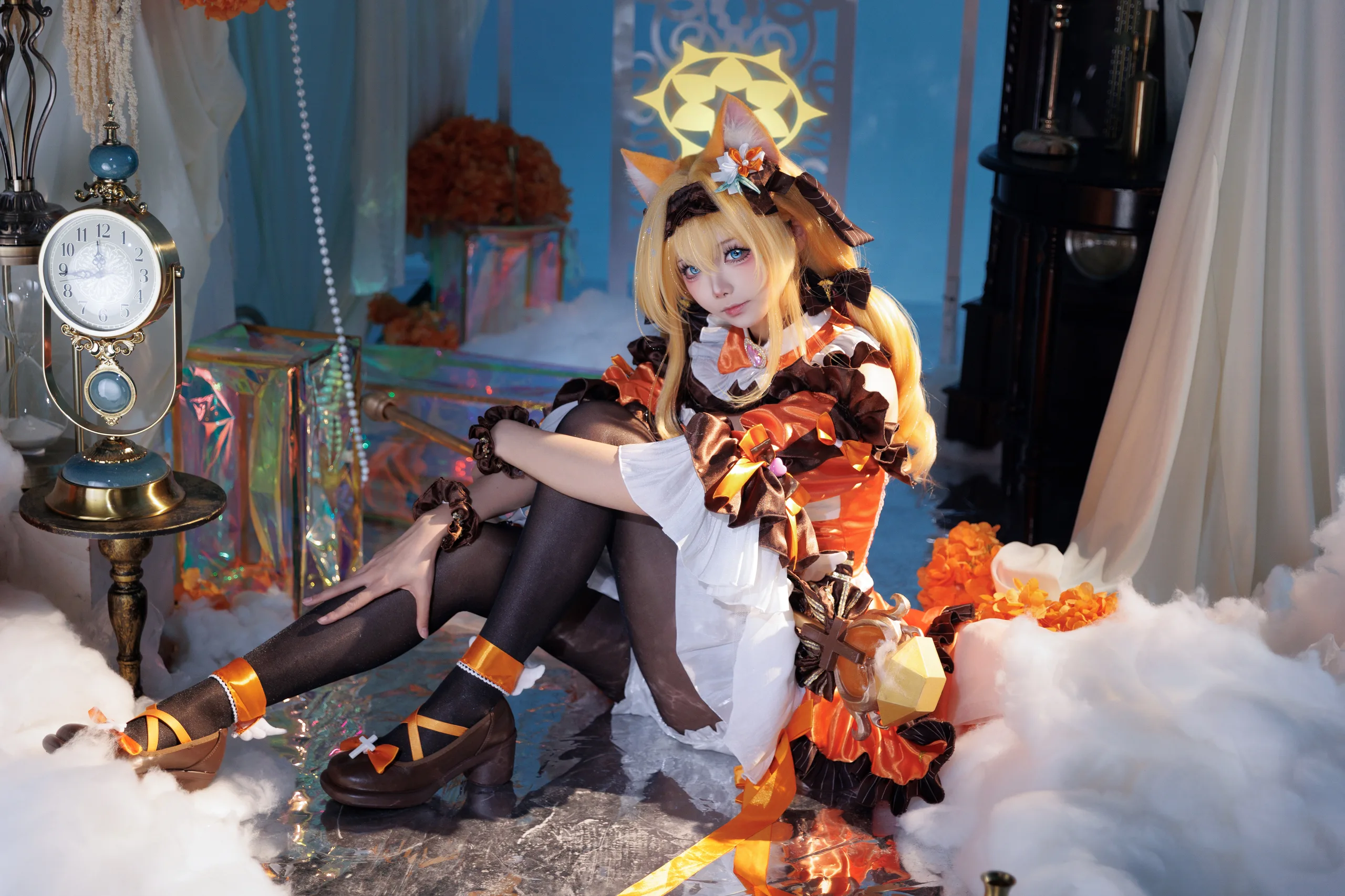 艾西Aiwest 蔚蓝档案伊落玛丽 魔法少女 - 第36张写真大图