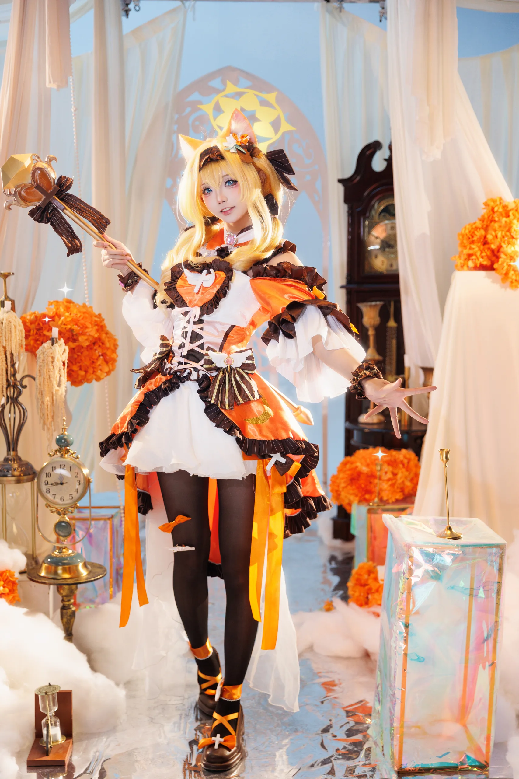 艾西Aiwest 蔚蓝档案伊落玛丽 魔法少女 - 第6张写真大图