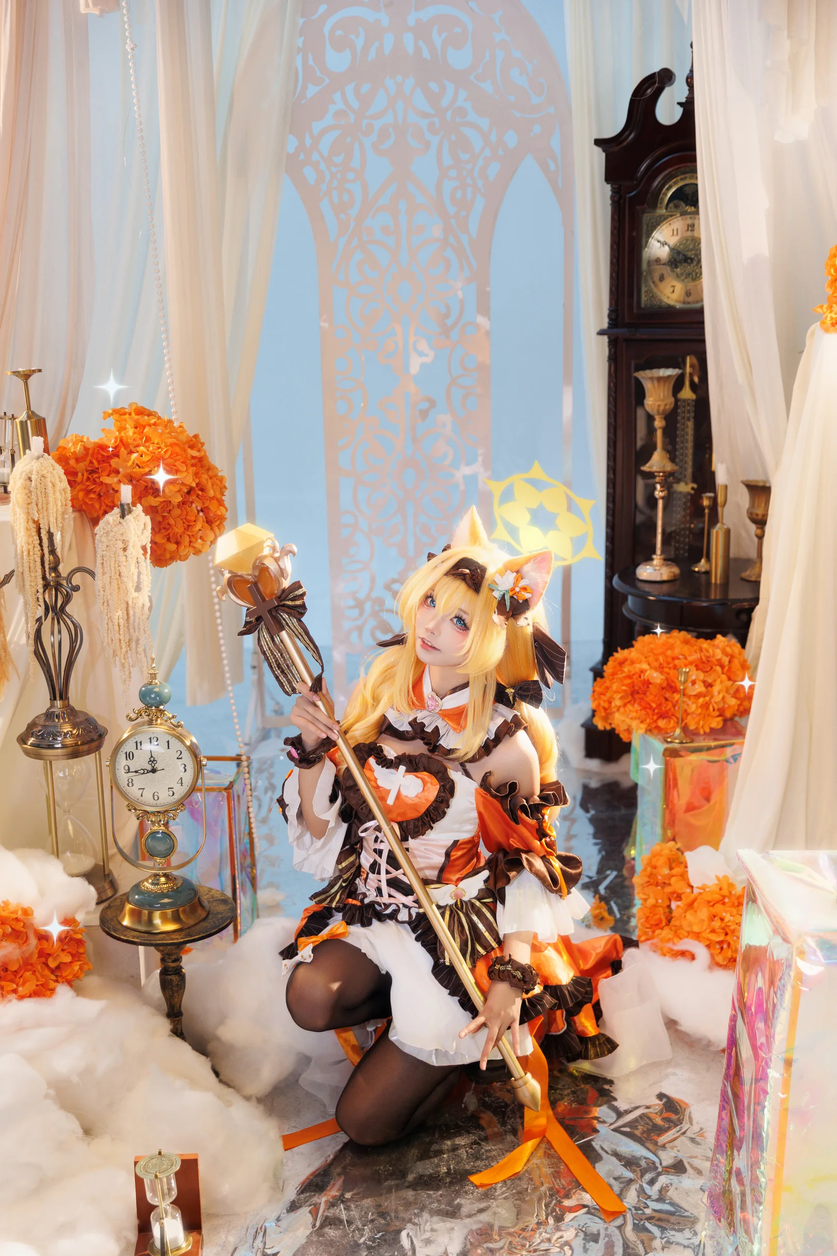 艾西Aiwest 蔚蓝档案伊落玛丽 魔法少女 - 第7张写真大图