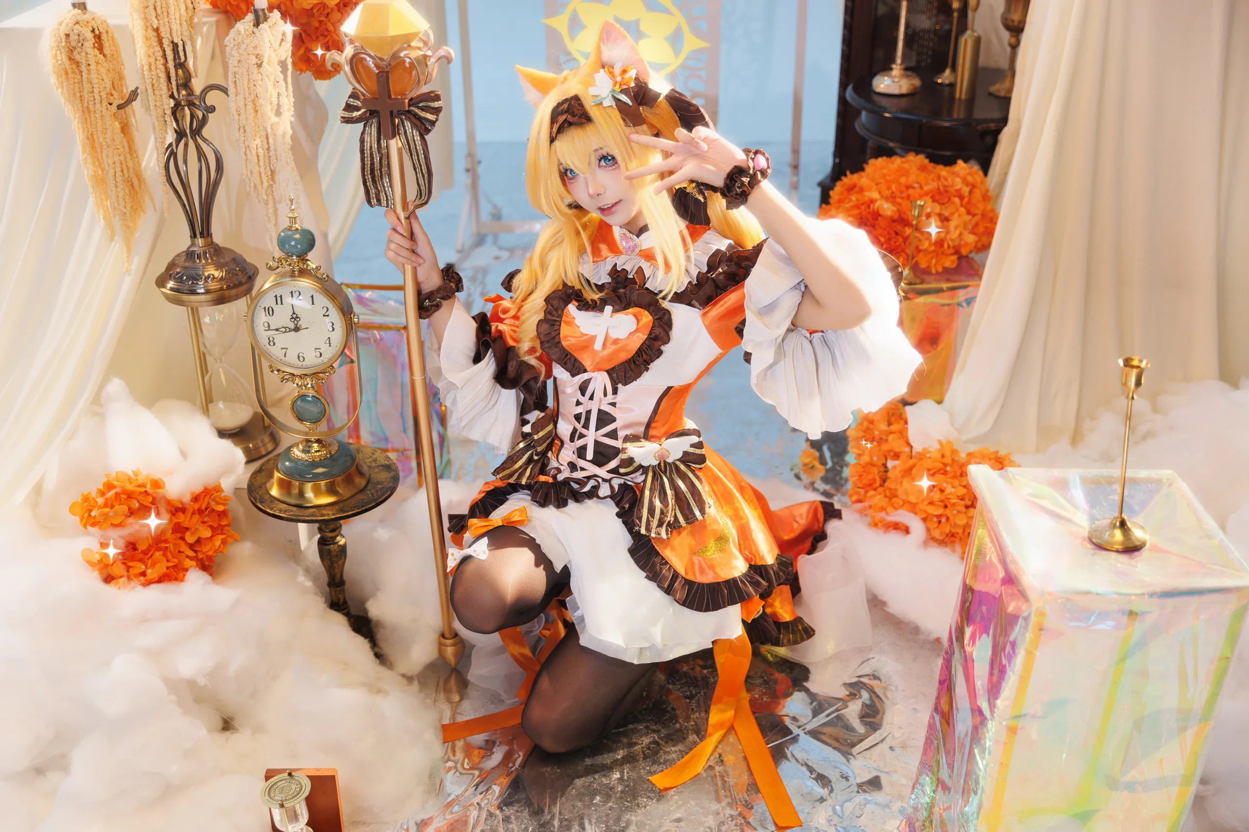 艾西Aiwest 蔚蓝档案伊落玛丽 魔法少女 - 第8张写真大图