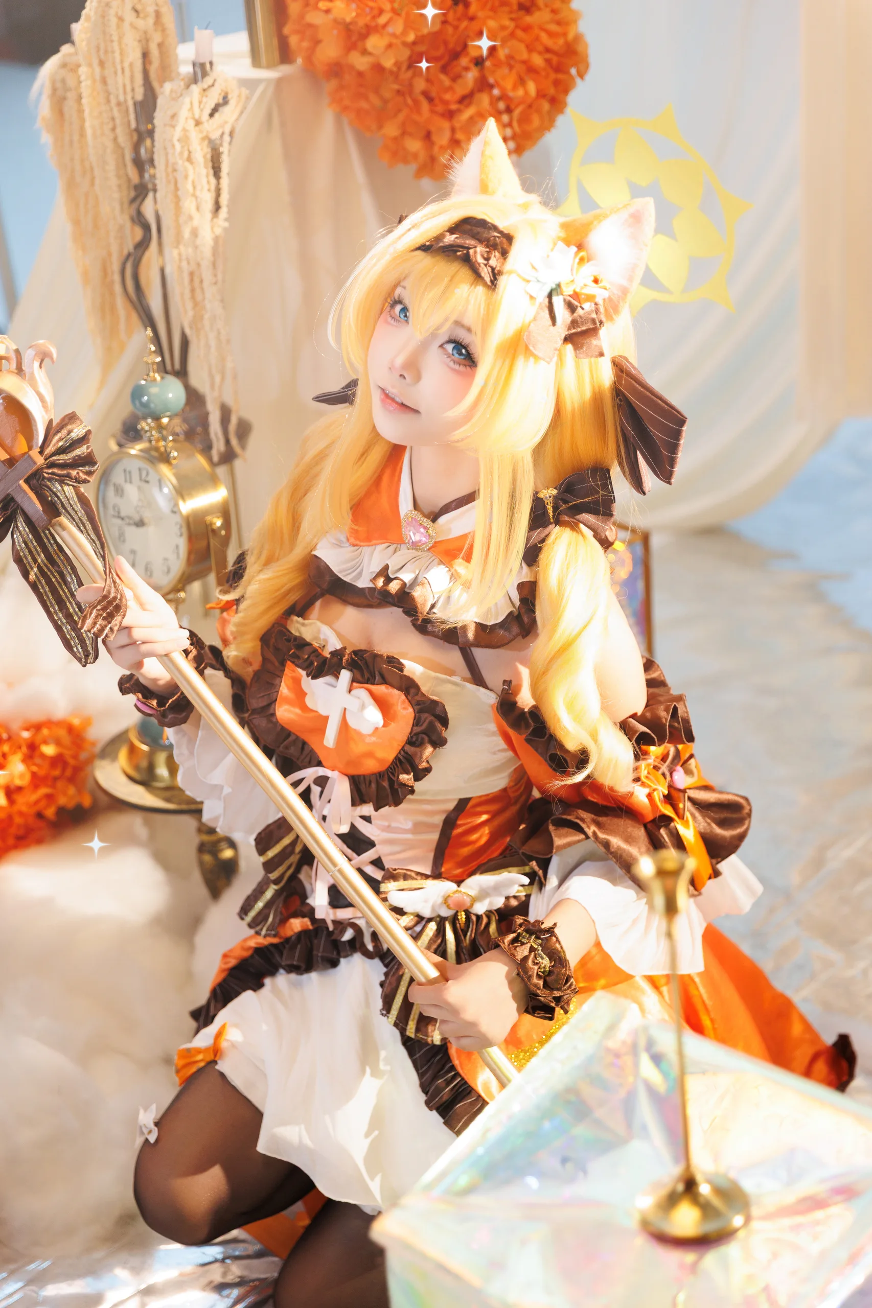 艾西Aiwest 蔚蓝档案伊落玛丽 魔法少女 - 第9张写真大图