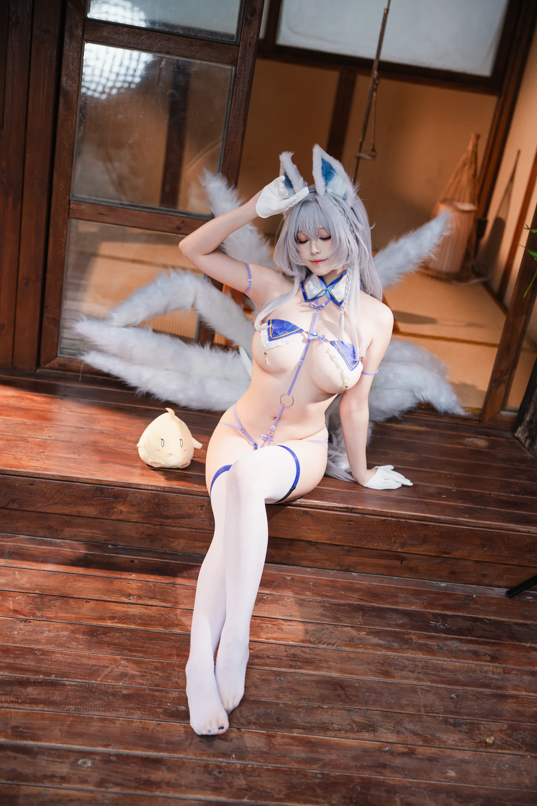 蜜汁猫裘 碧蓝航线 信浓 上 - 第88张写真大图