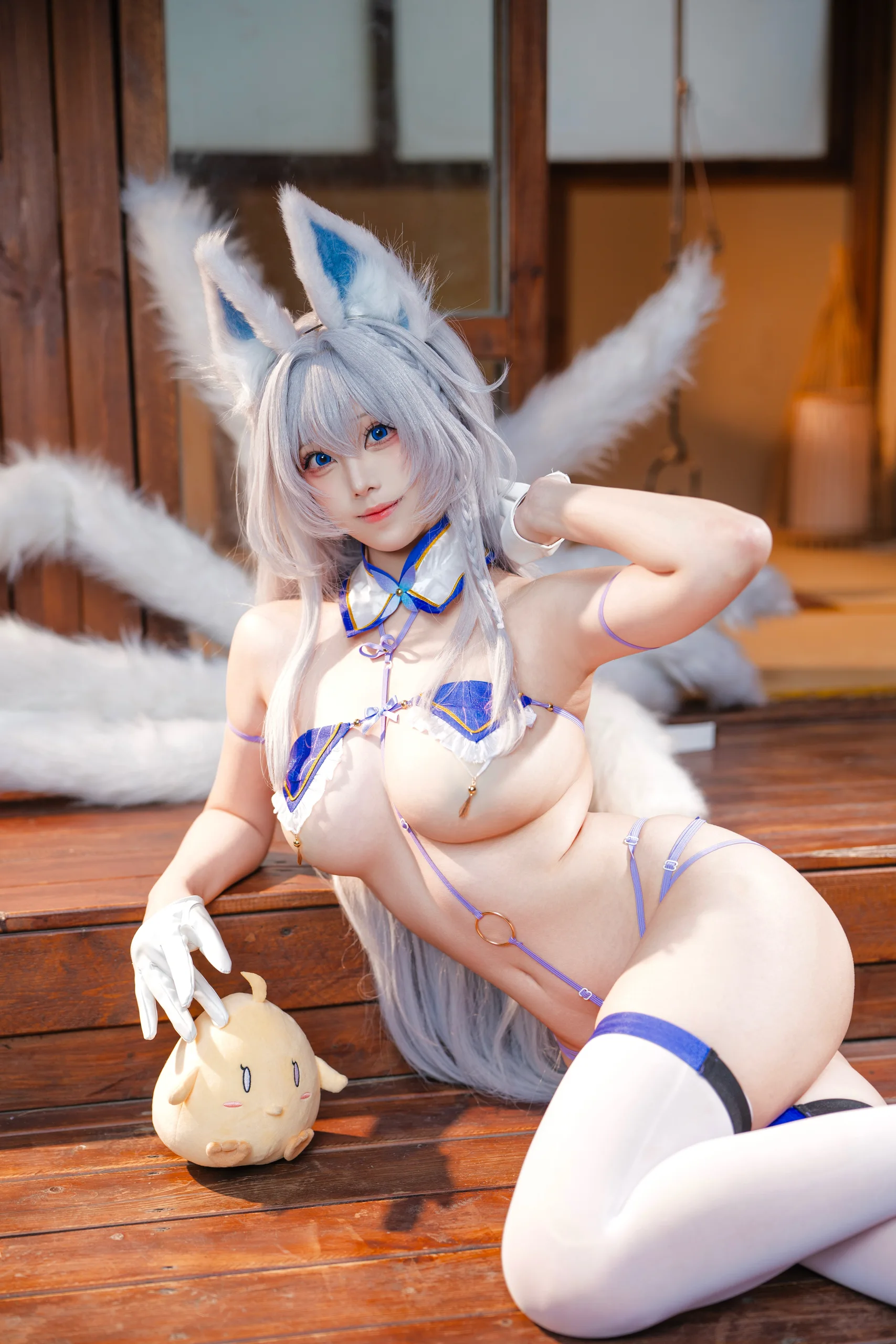 蜜汁猫裘 碧蓝航线 信浓 中 - 第30张写真大图
