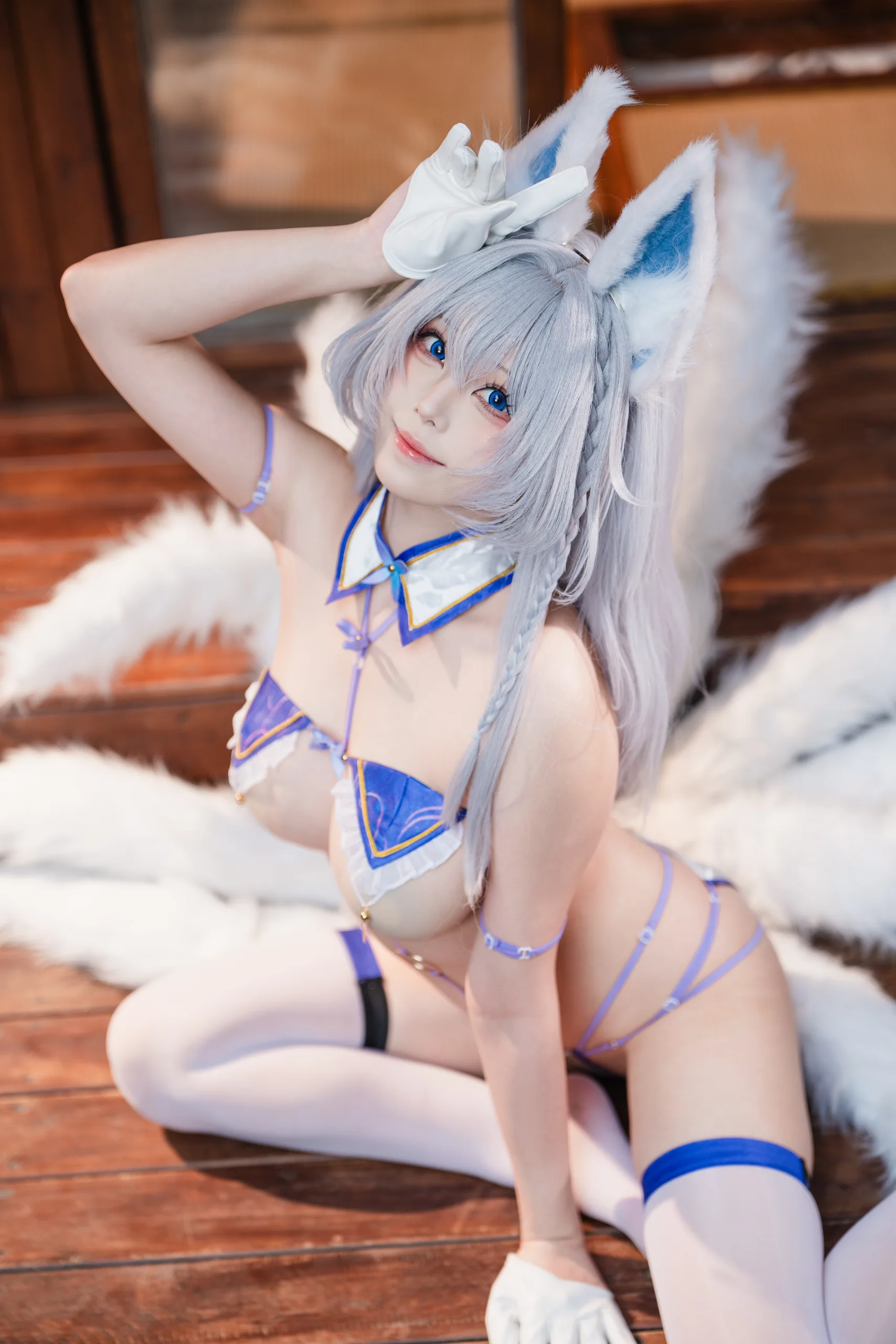 蜜汁猫裘 碧蓝航线 信浓 中 - 第31张写真大图