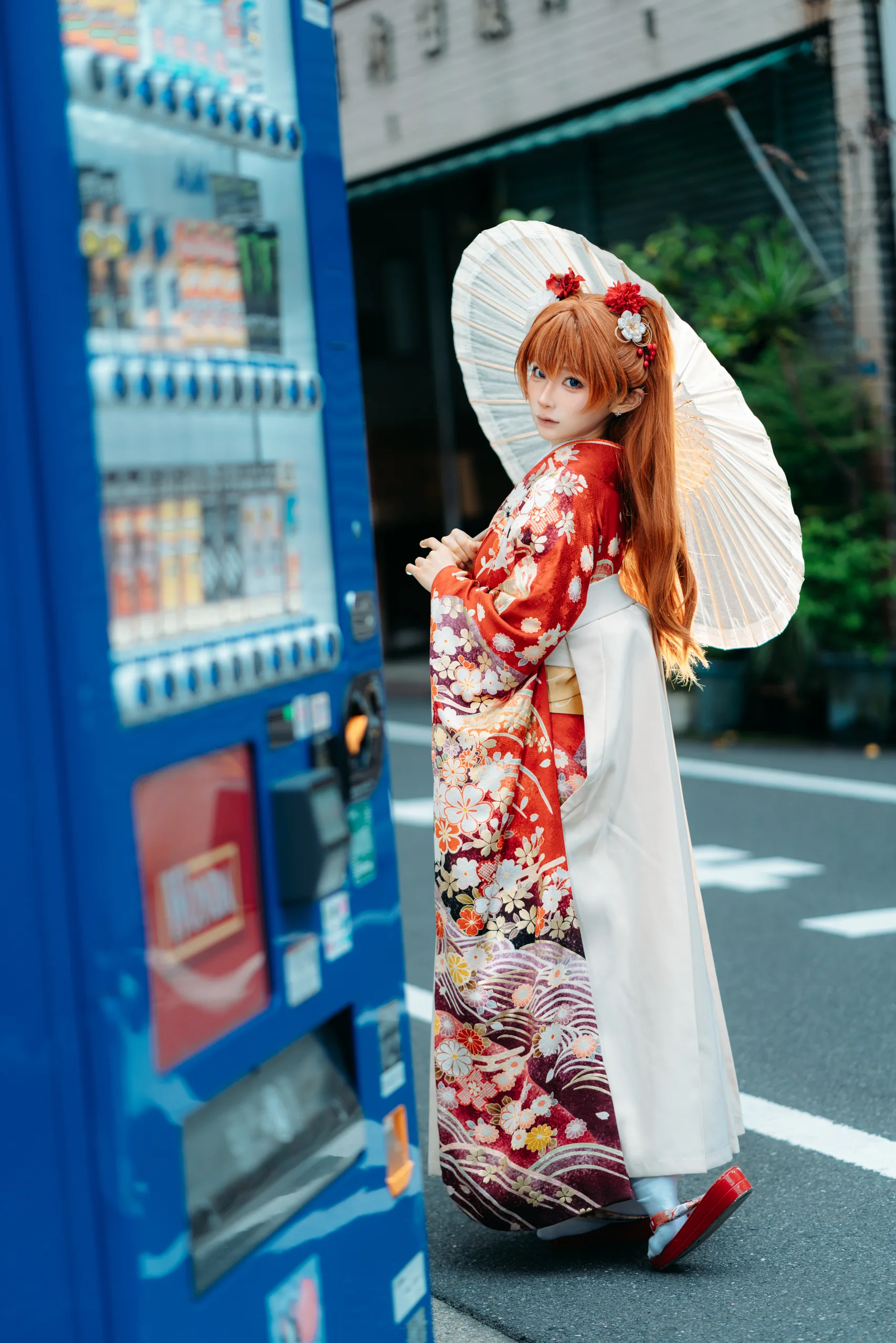 蠢沫沫 EVA明日香和服 - 第19张写真大图