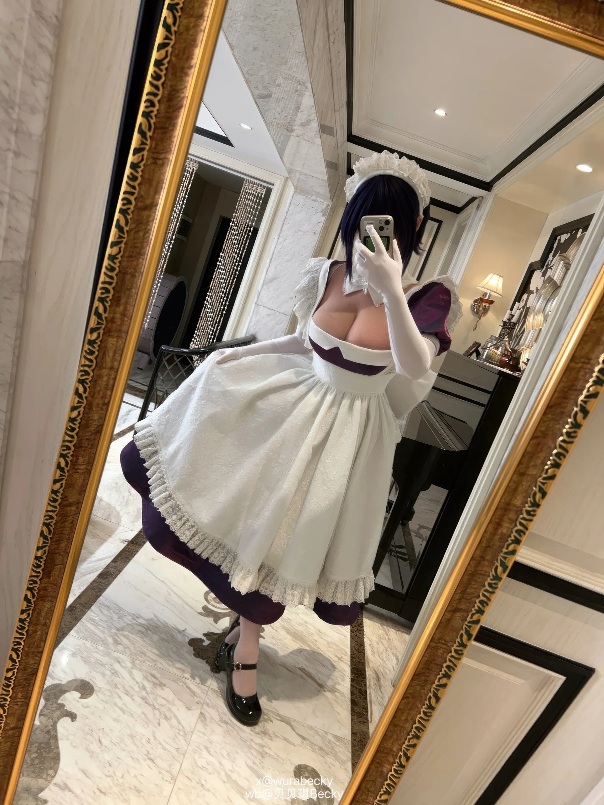 贝贝琪Becky 最近雇的女仆有点怪 莉莉丝 - 第1张写真大图