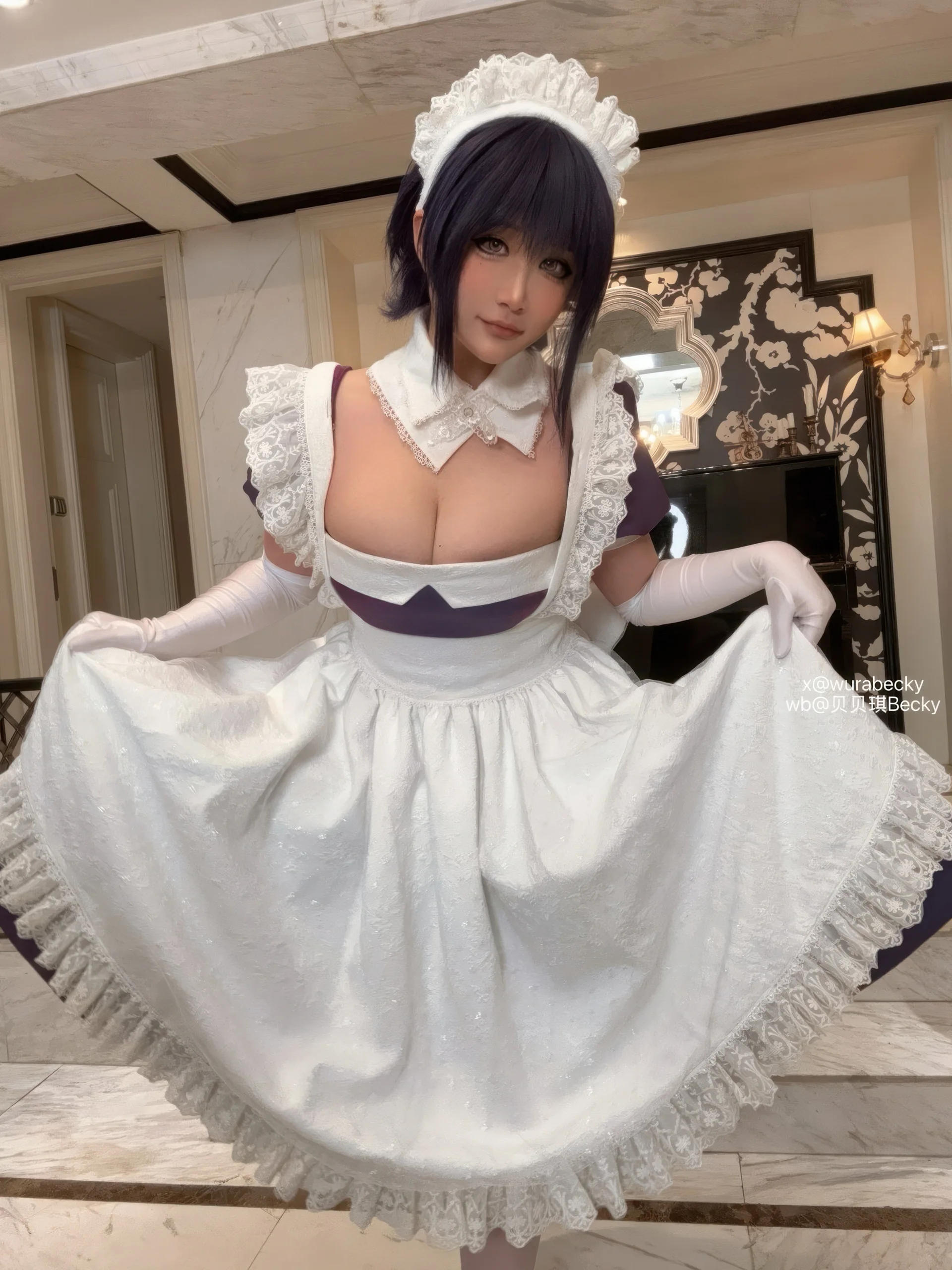 贝贝琪Becky 最近雇的女仆有点怪 莉莉丝 - 第6张写真大图