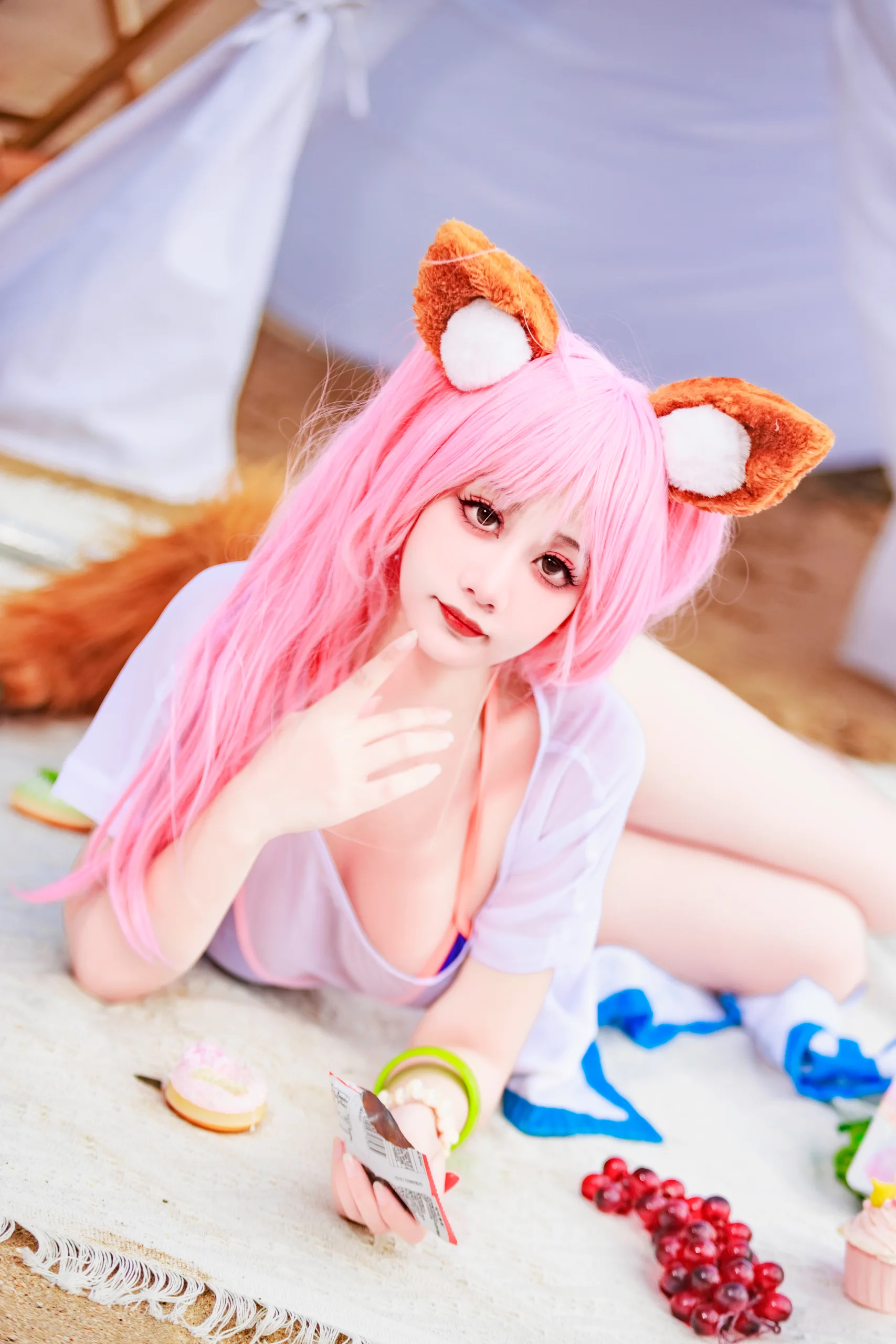 阿雪雪 玉藻前泳装 - 第19张写真大图