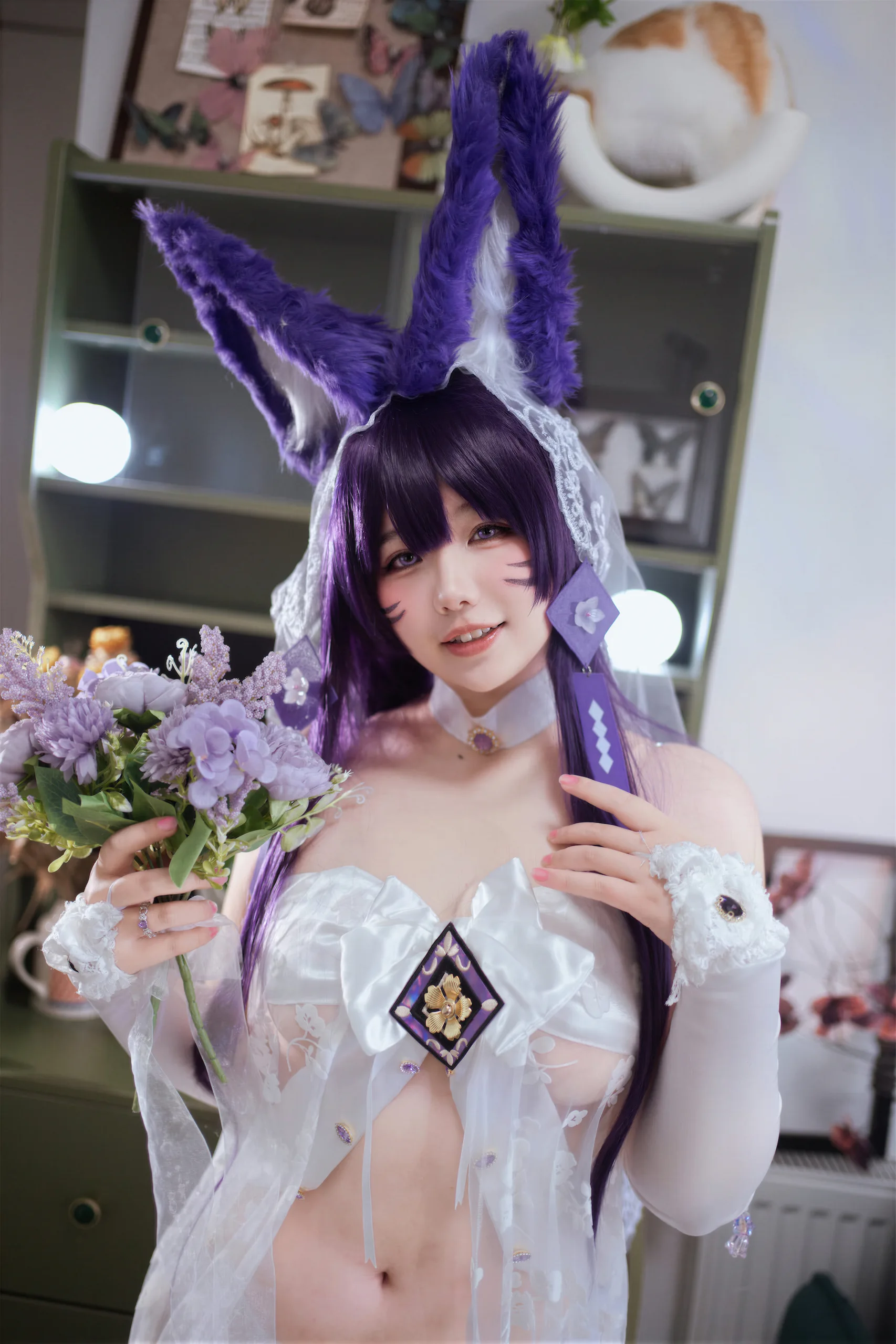 阿半今天很开心 碧蓝航线 武藏誓约花嫁 - 第16张写真大图