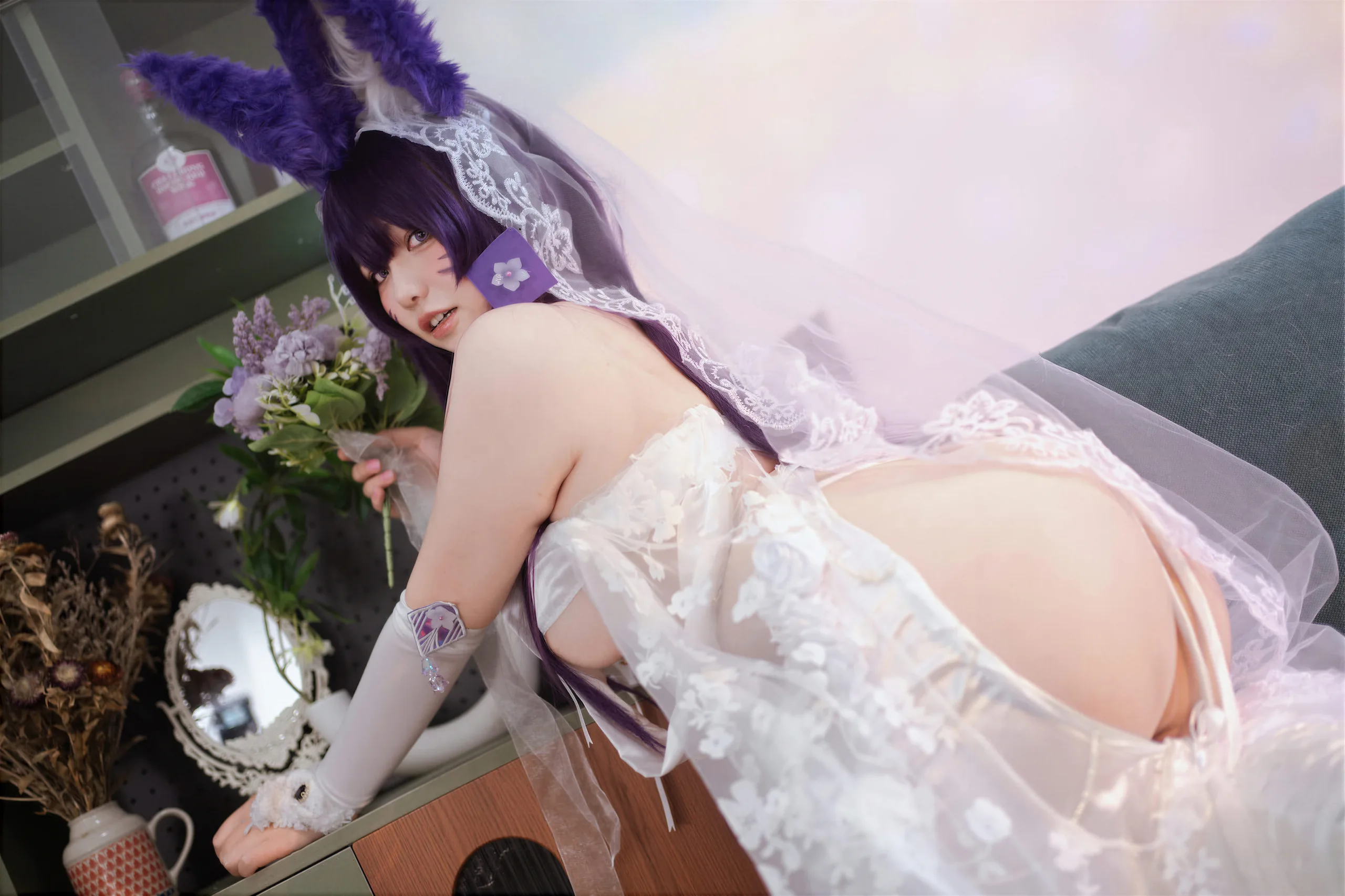 阿半今天很开心 碧蓝航线 武藏誓约花嫁 - 第33张写真大图