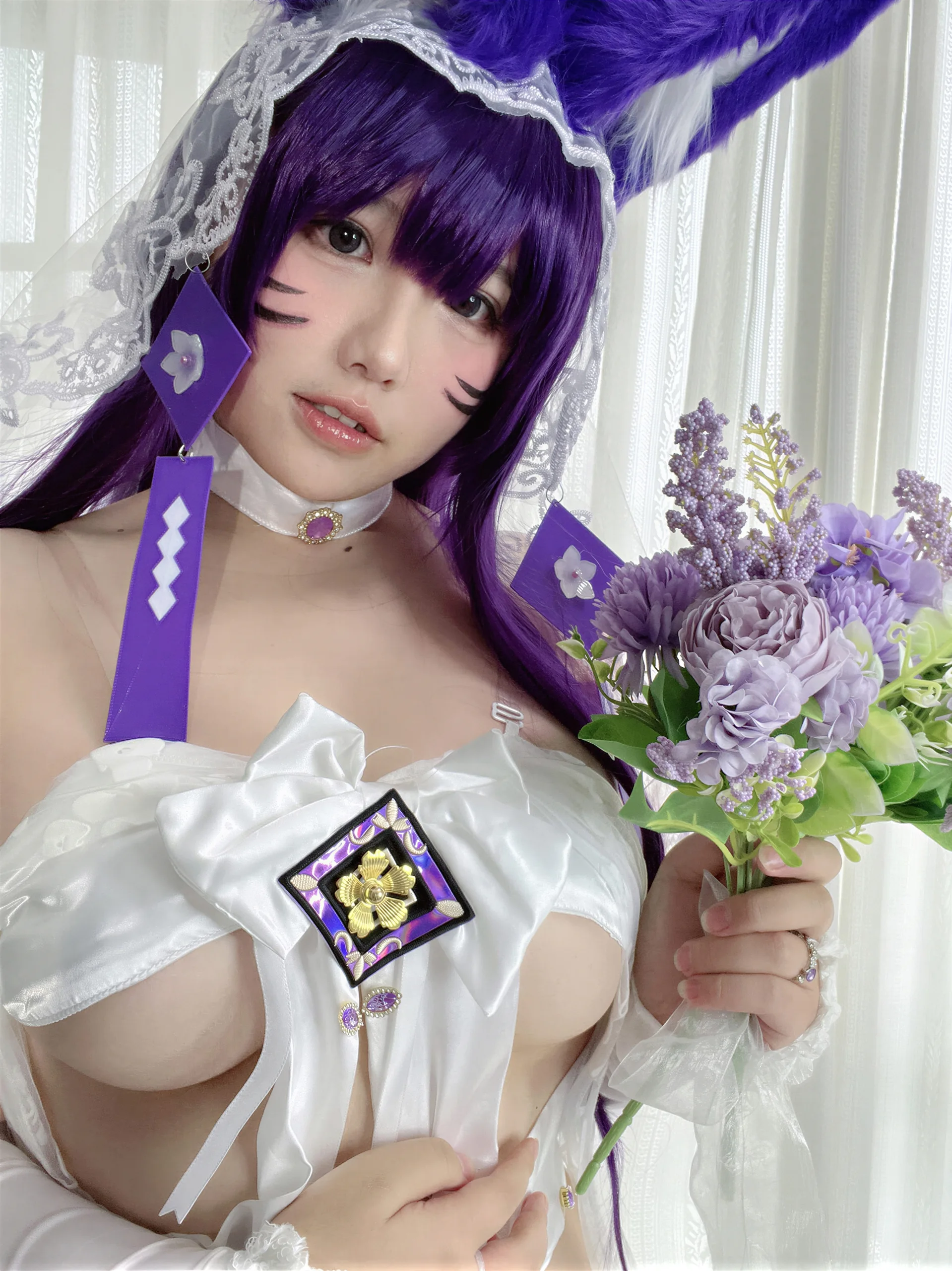 阿半今天很开心 碧蓝航线 武藏誓约花嫁 - 第64张写真大图