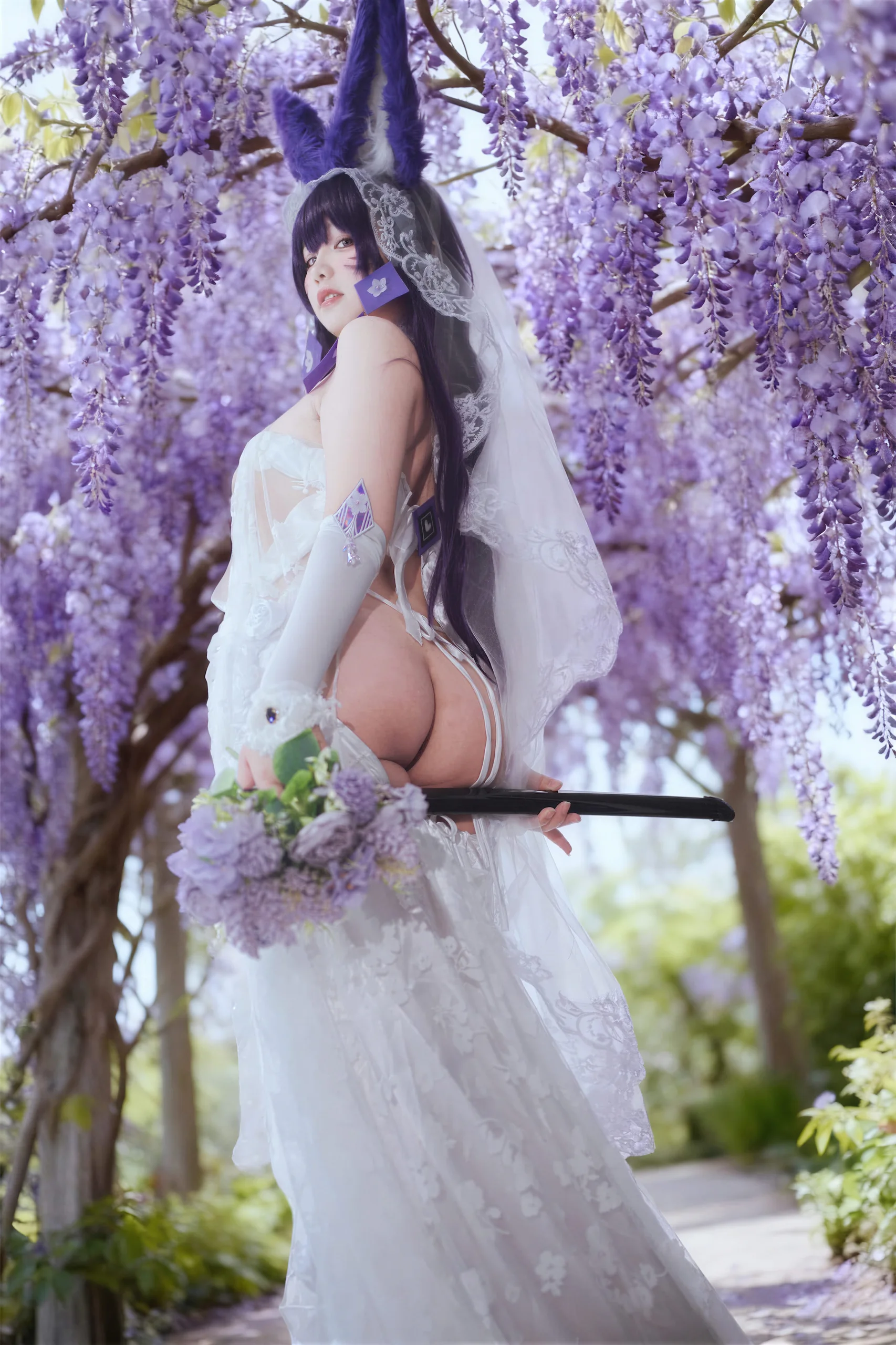 阿半今天很开心 碧蓝航线 武藏誓约花嫁 - 第75张写真大图