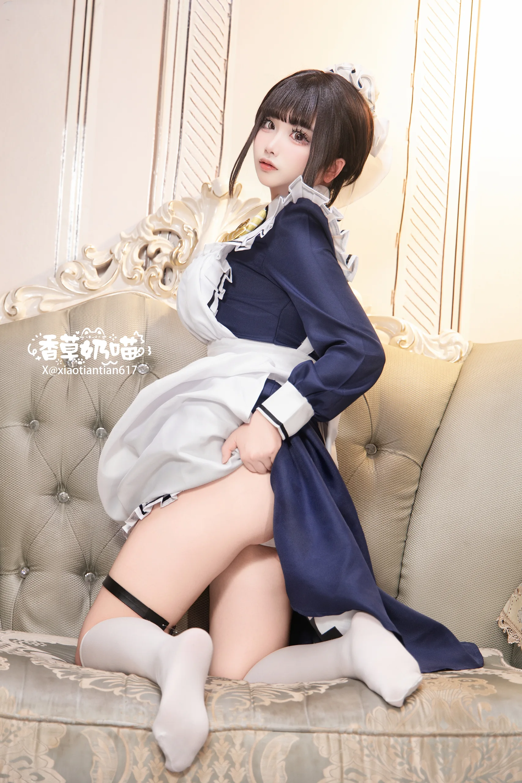 香草奶喵筱田甜 星光咖啡馆与死神之蝶 四季夏目·枣子姐 - 第10张写真大图