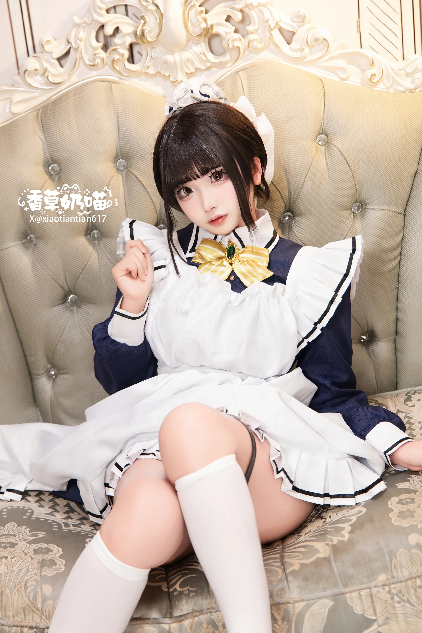 香草奶喵筱田甜 星光咖啡馆与死神之蝶 四季夏目·枣子姐 - 第14张写真大图